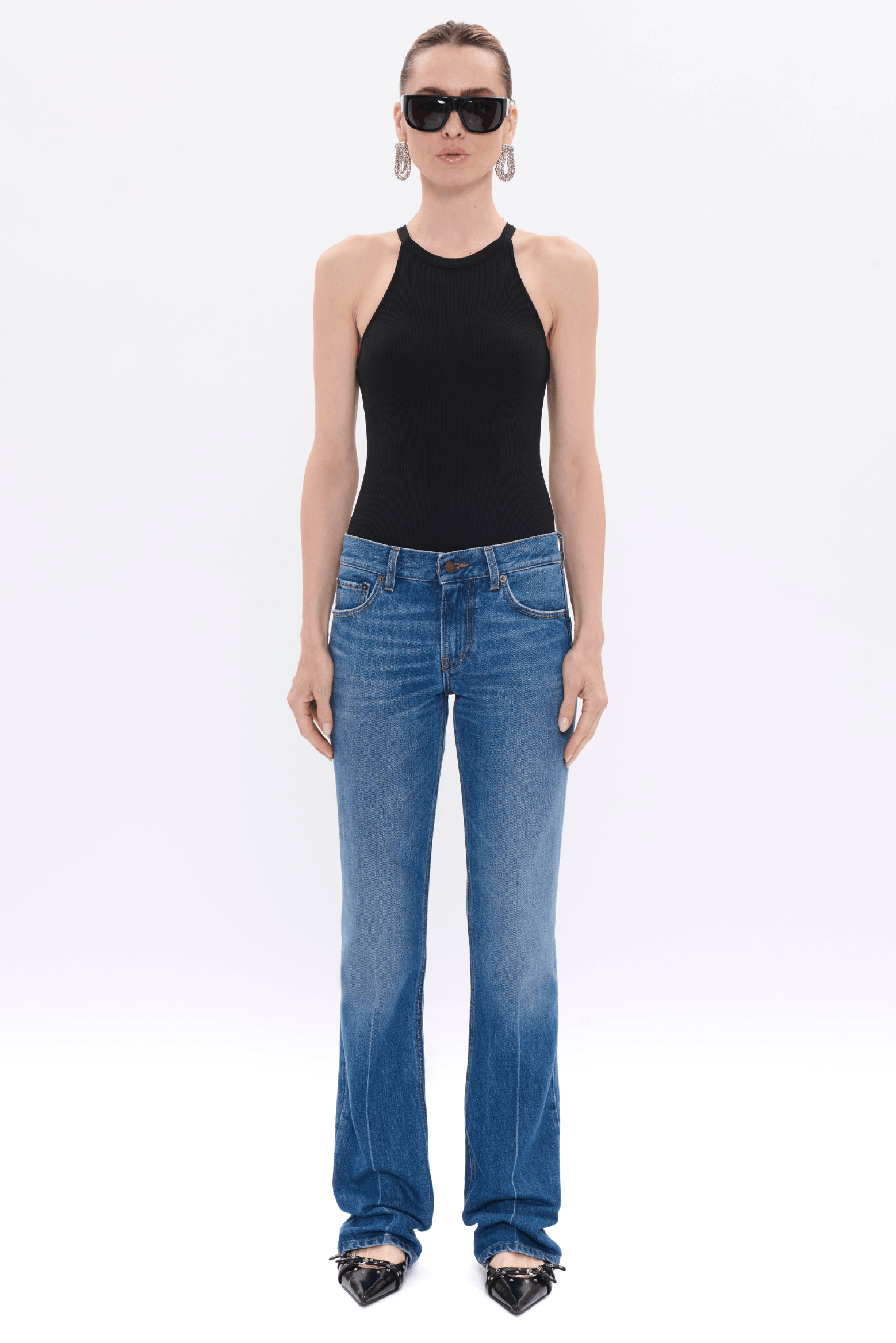 CARLY LOW WAIST STRAIGHT LEG JEAN