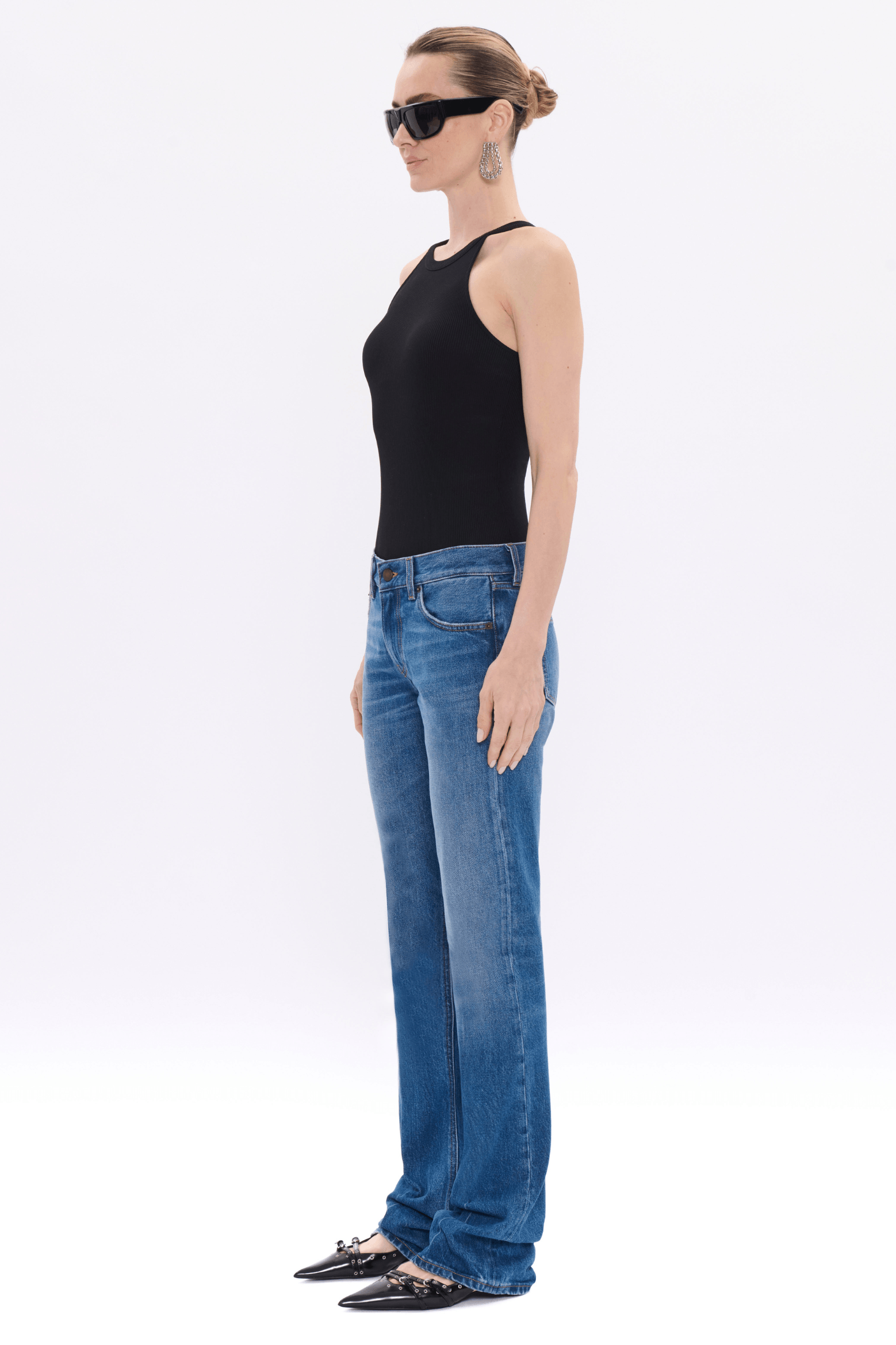 CARLY LOW WAIST STRAIGHT LEG JEAN