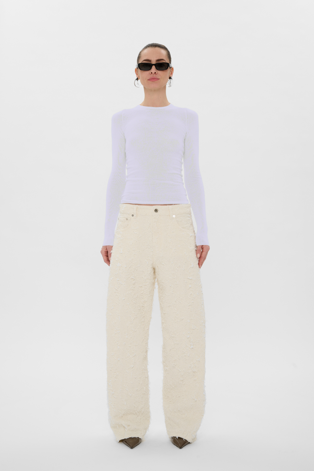 CLYDE DOUBLE FUR JEANS