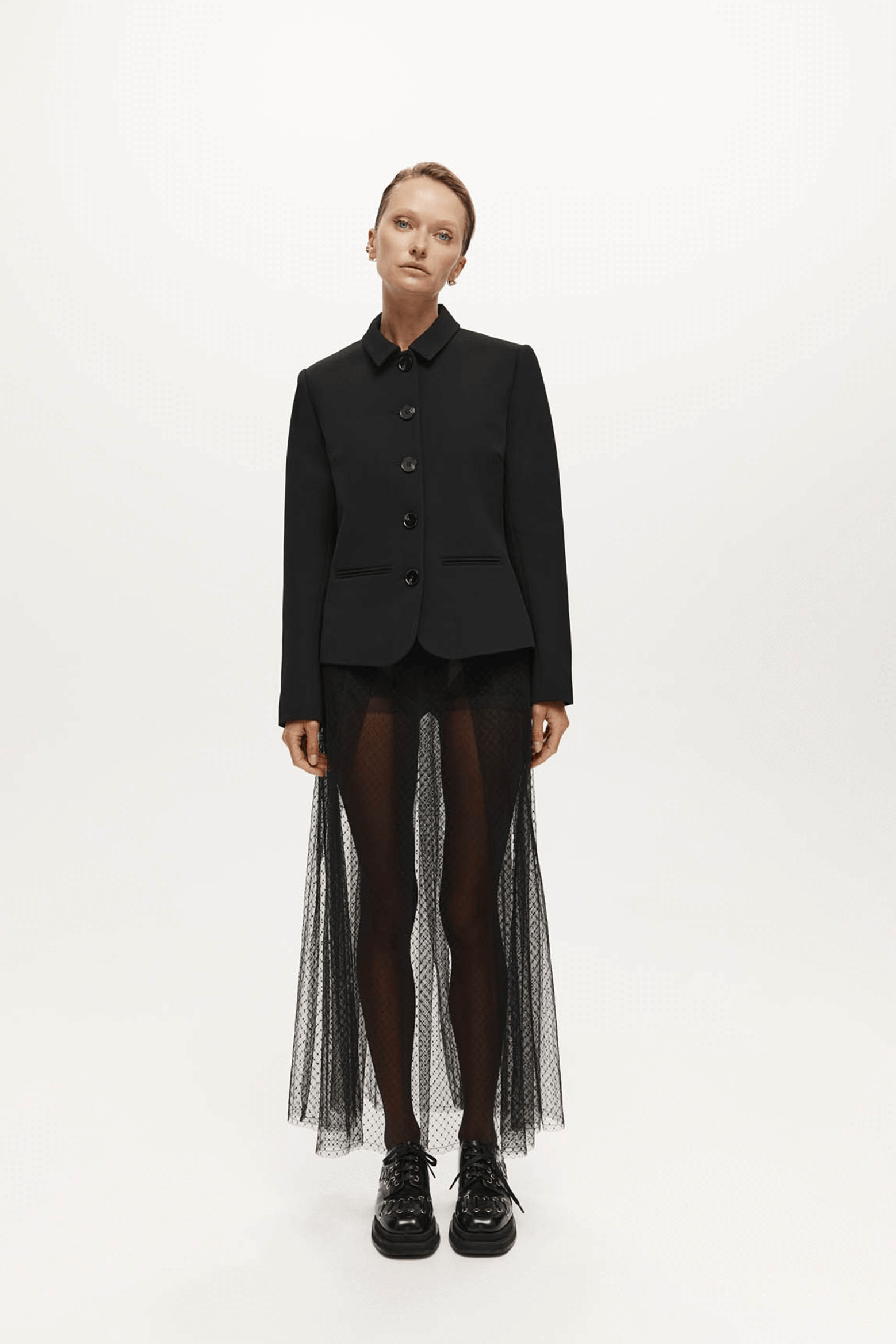 HARRIS TAPPER BARDOT BLAZER IN BLACK | THE NEW TREND