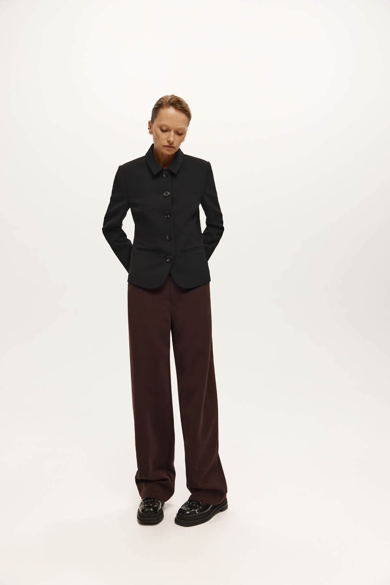 HARRIS TAPPER BARDOT BLAZER IN BLACK | THE NEW TREND