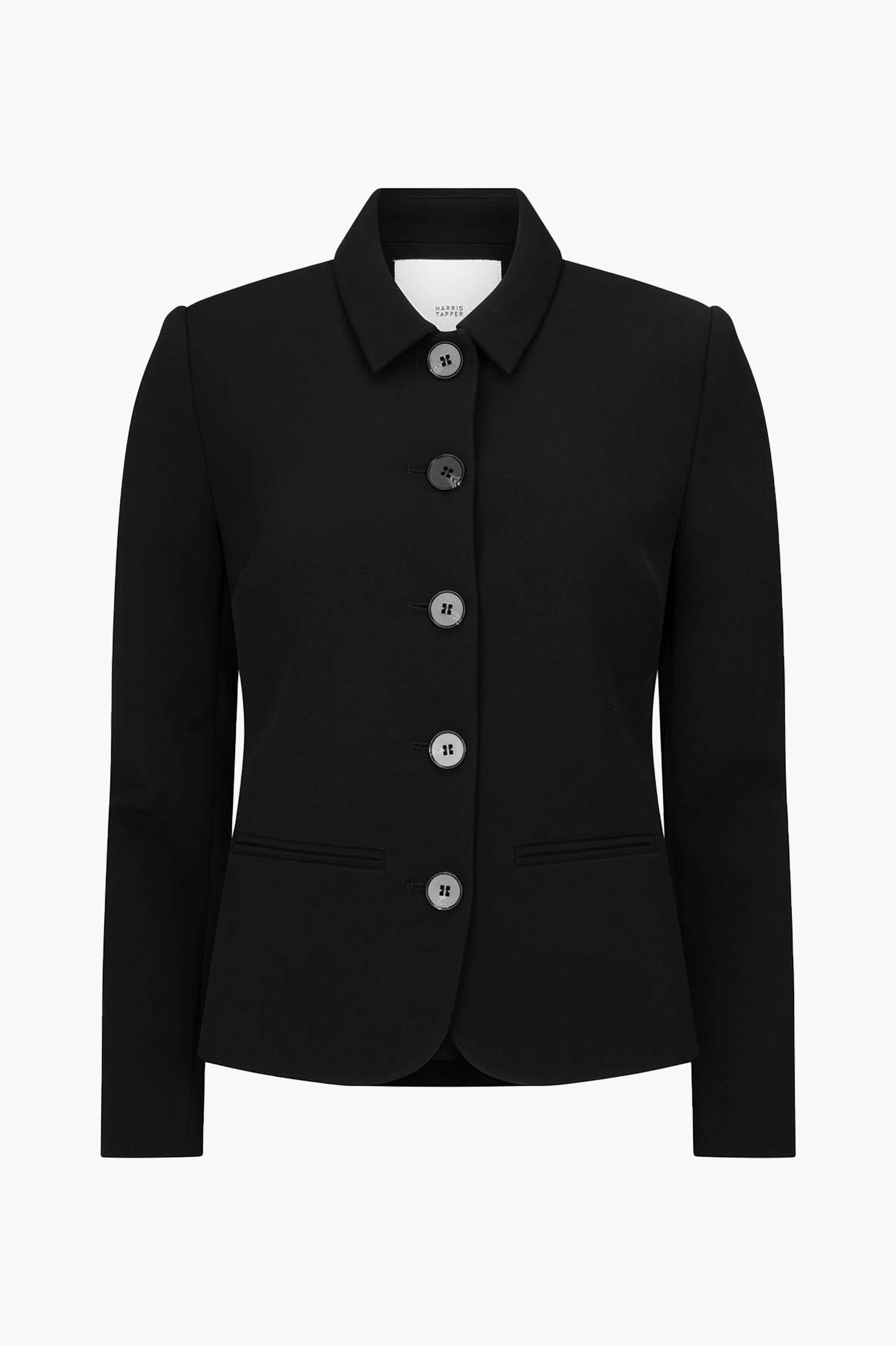 HARRIS TAPPER BARDOT BLAZER IN BLACK | THE NEW TREND