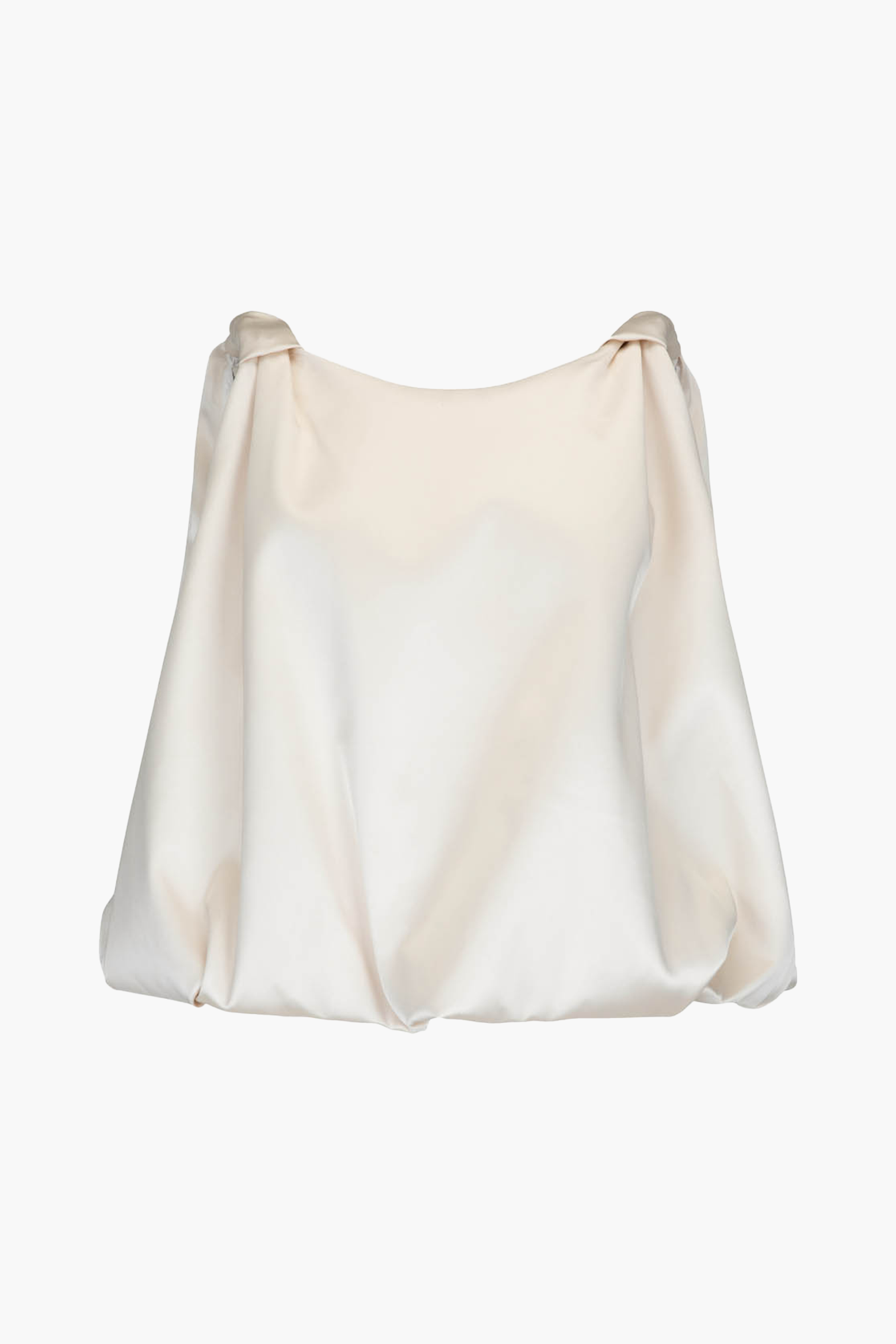 HARRIS TAPPER KNOT TOP IN IVORY | THE NEW TREND