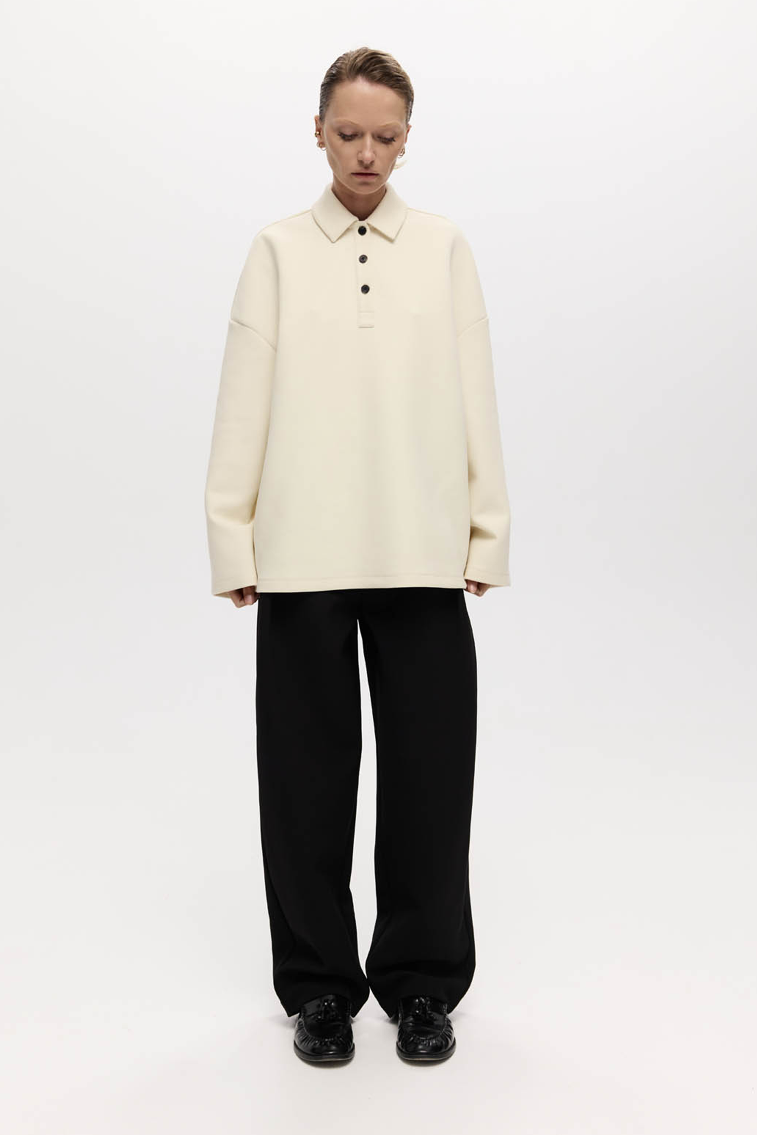 HARRIS TAPPER ORWELL POLO IN BONE | THE NEW TREND