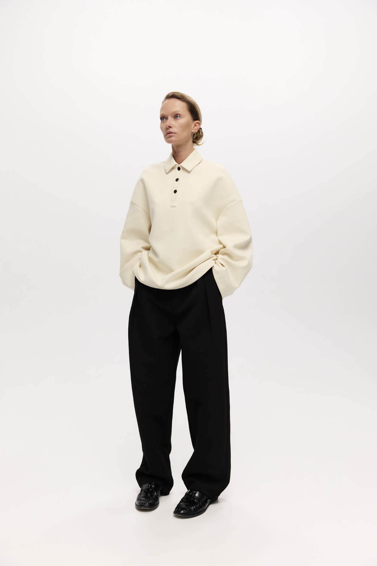 HARRIS TAPPER ORWELL POLO IN BONE | THE NEW TREND