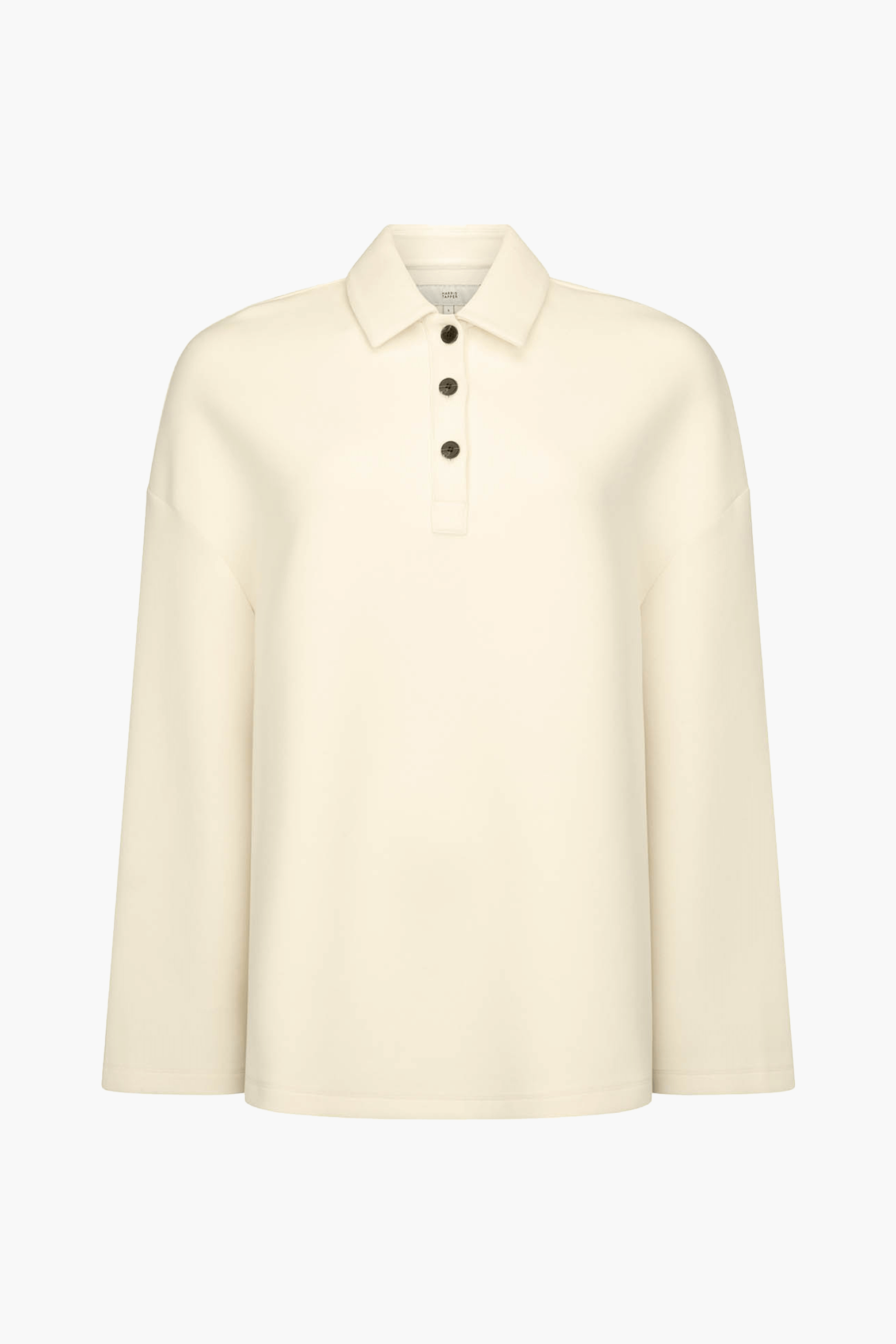 HARRIS TAPPER ORWELL POLO IN BONE | THE NEW TREND