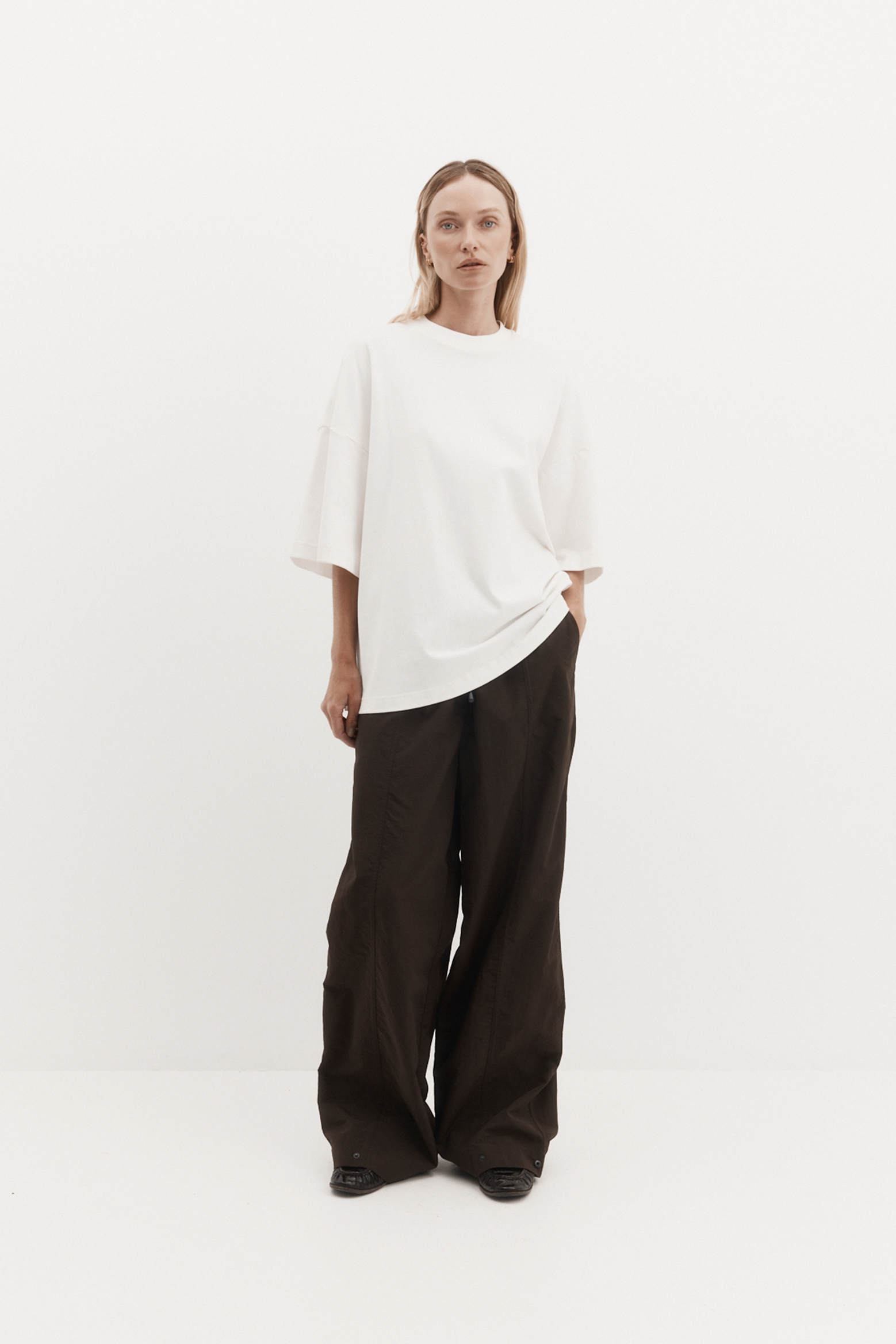 HARRIS TAPPER TANAKA TROUSER IN CACAO |  THE NEW TREND