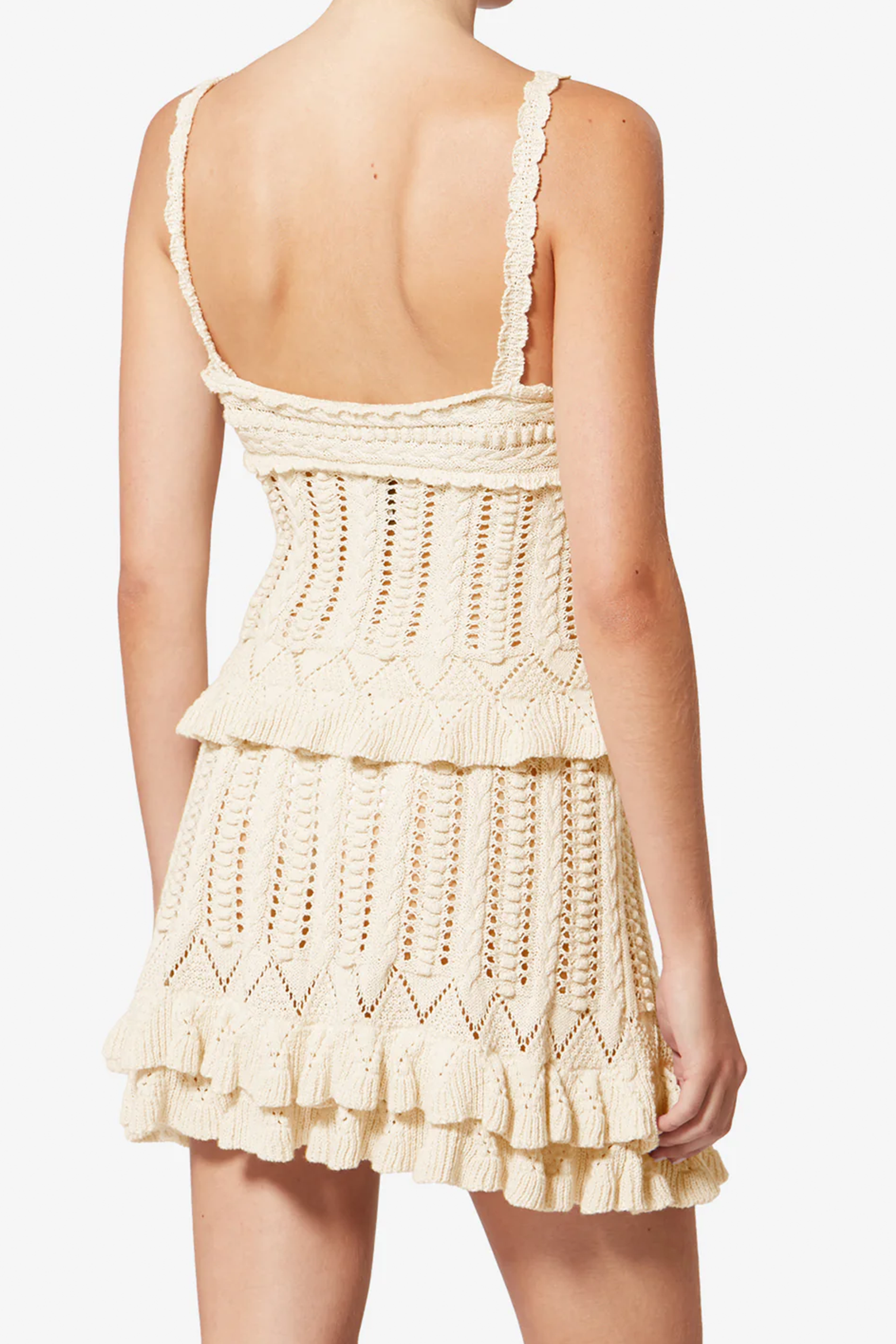 ISABEL MARANT NELLE SKIRT IN ECRU | THE NEW TREND