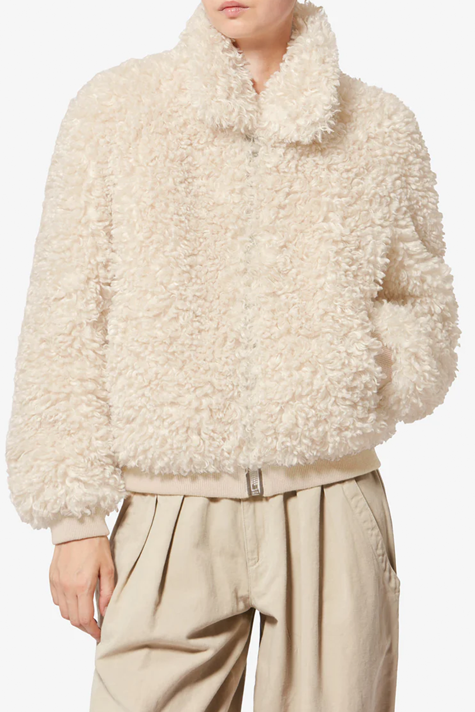 ISABEL MARANT TAYMA COAT IN ECRU | THE NEW TREND