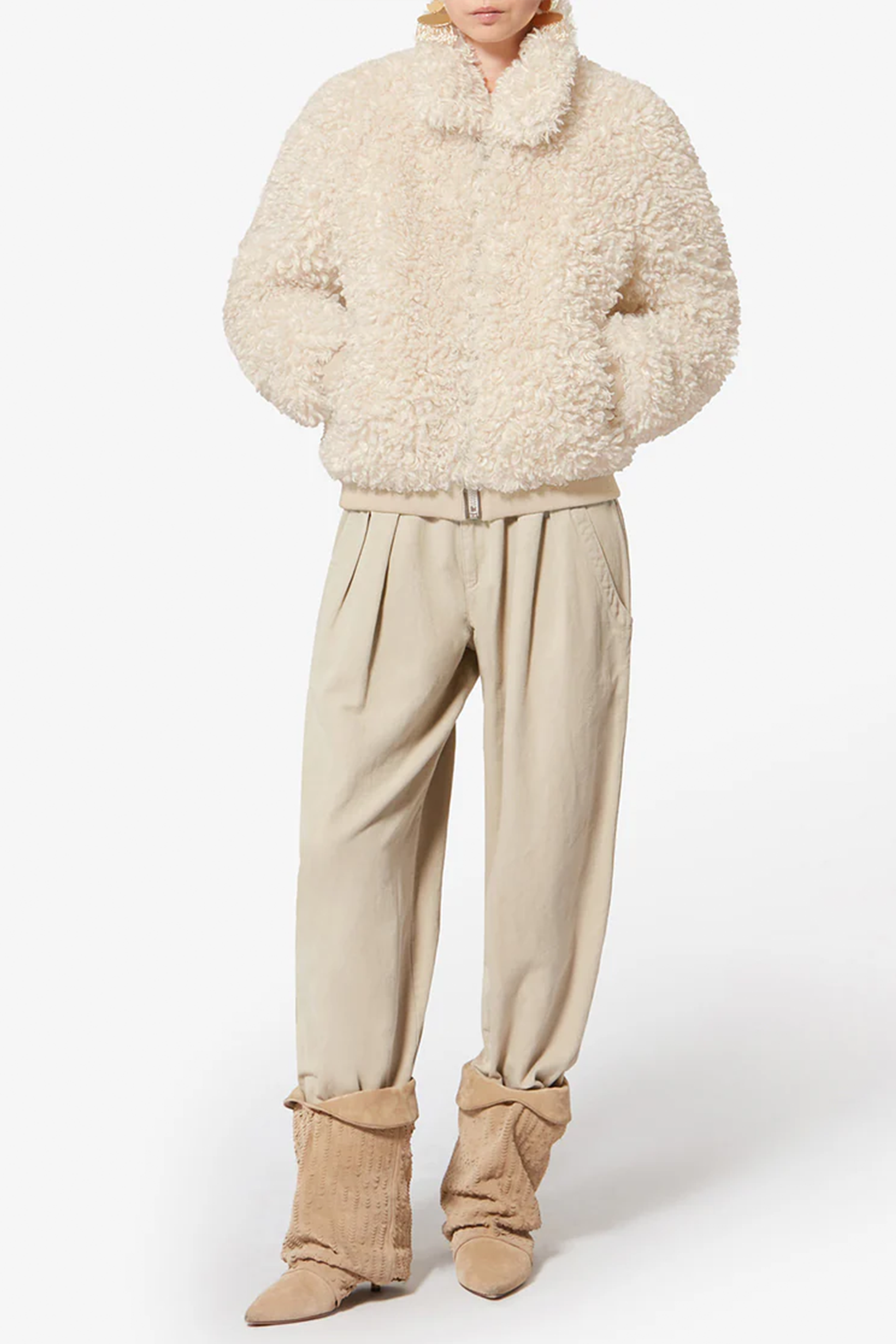 ISABEL MARANT TAYMA COAT IN ECRU | THE NEW TREND