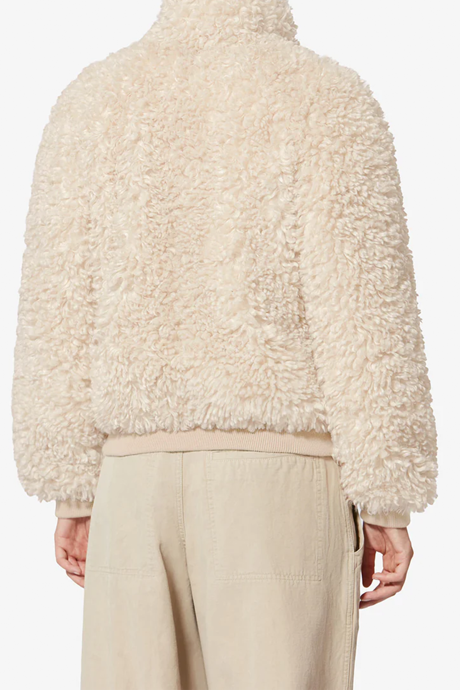 ISABEL MARANT TAYMA COAT IN ECRU | THE NEW TREND