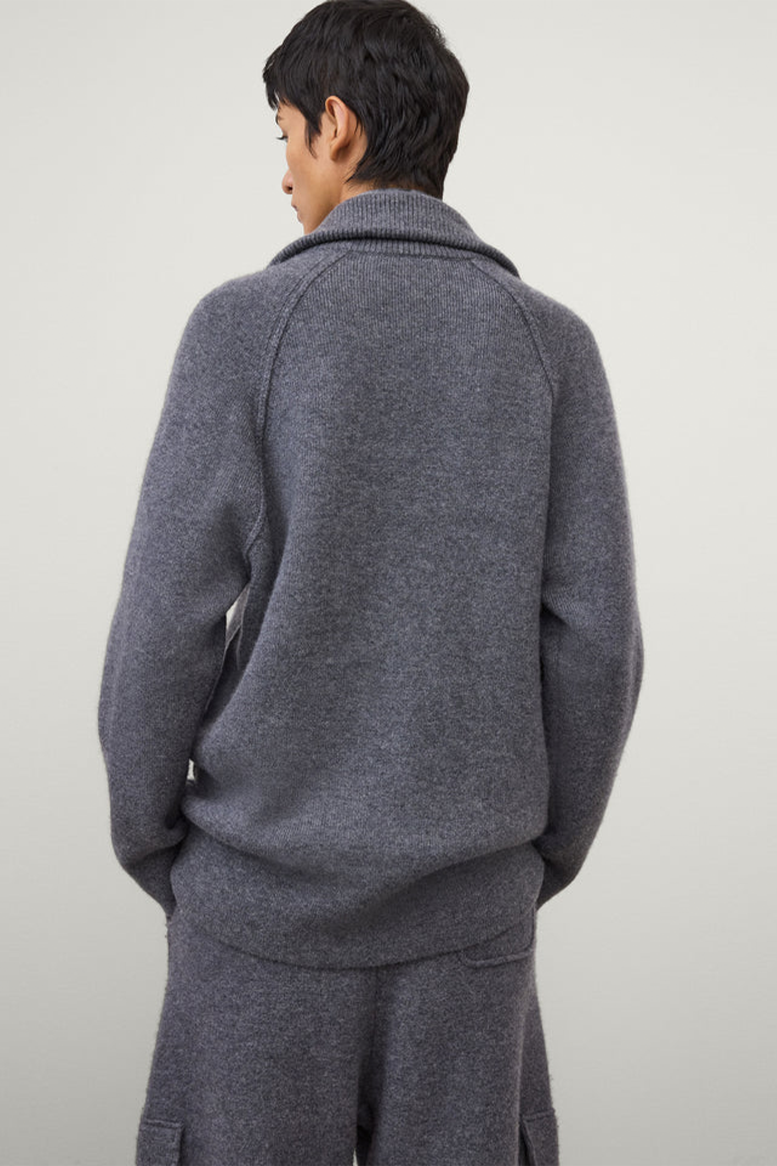 GARDENIA ZIP CARDIGAN JACKET