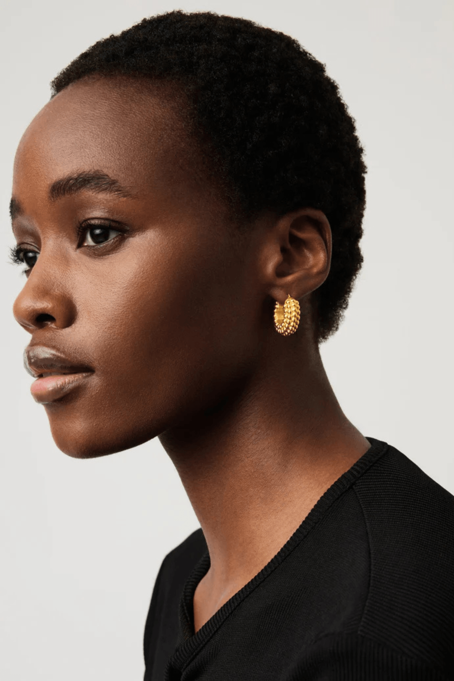 BAYA MEDIUM HOOP EARRINGS