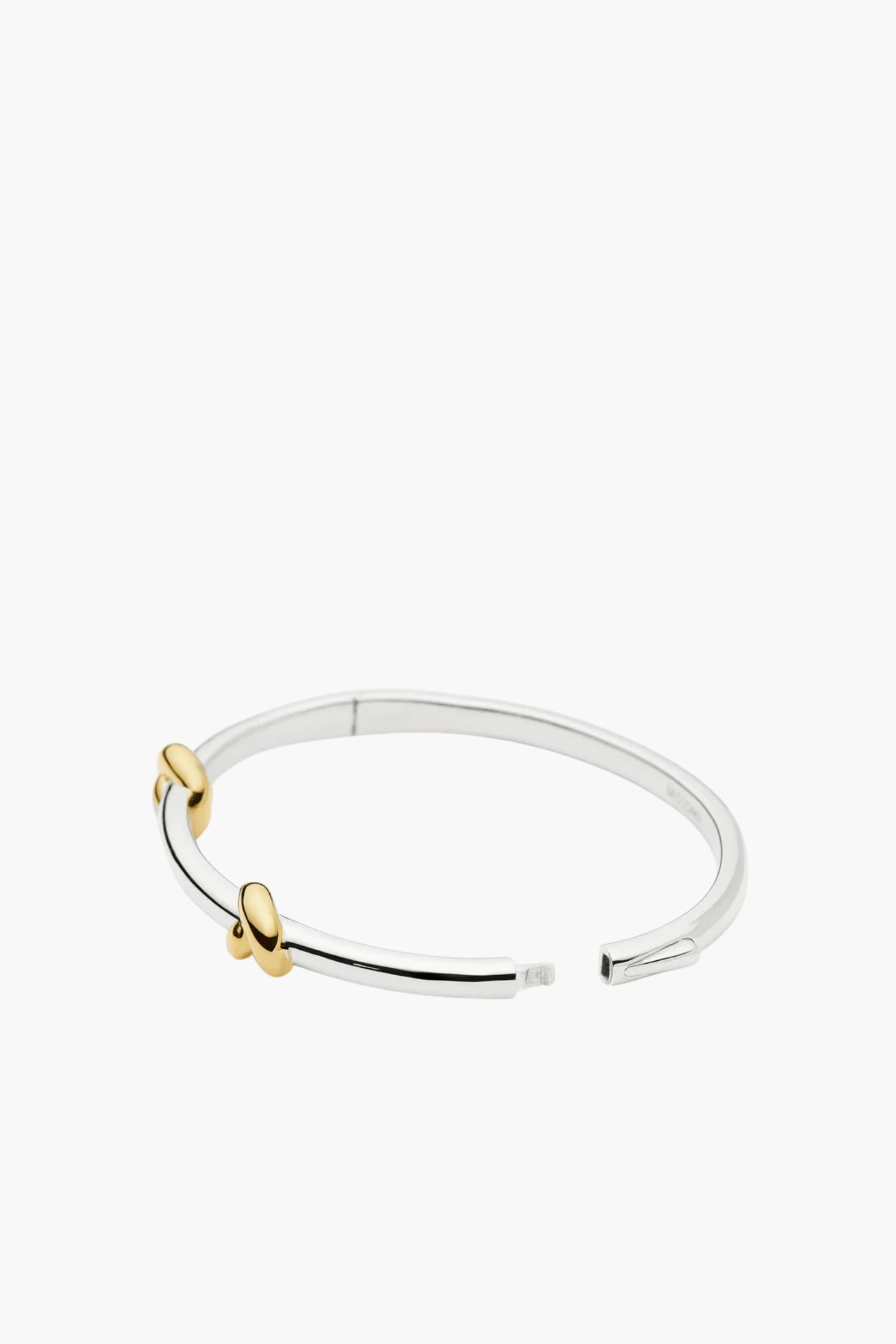 LUCY WILLIAMS KNOT HINGED BANGLE