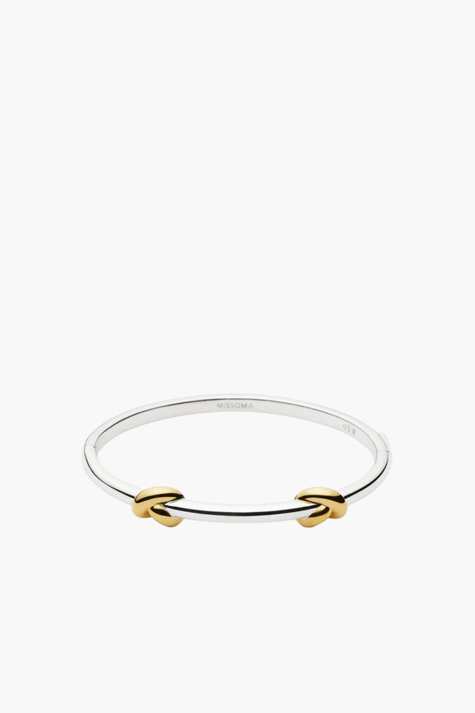 LUCY WILLIAMS KNOT HINGED BANGLE