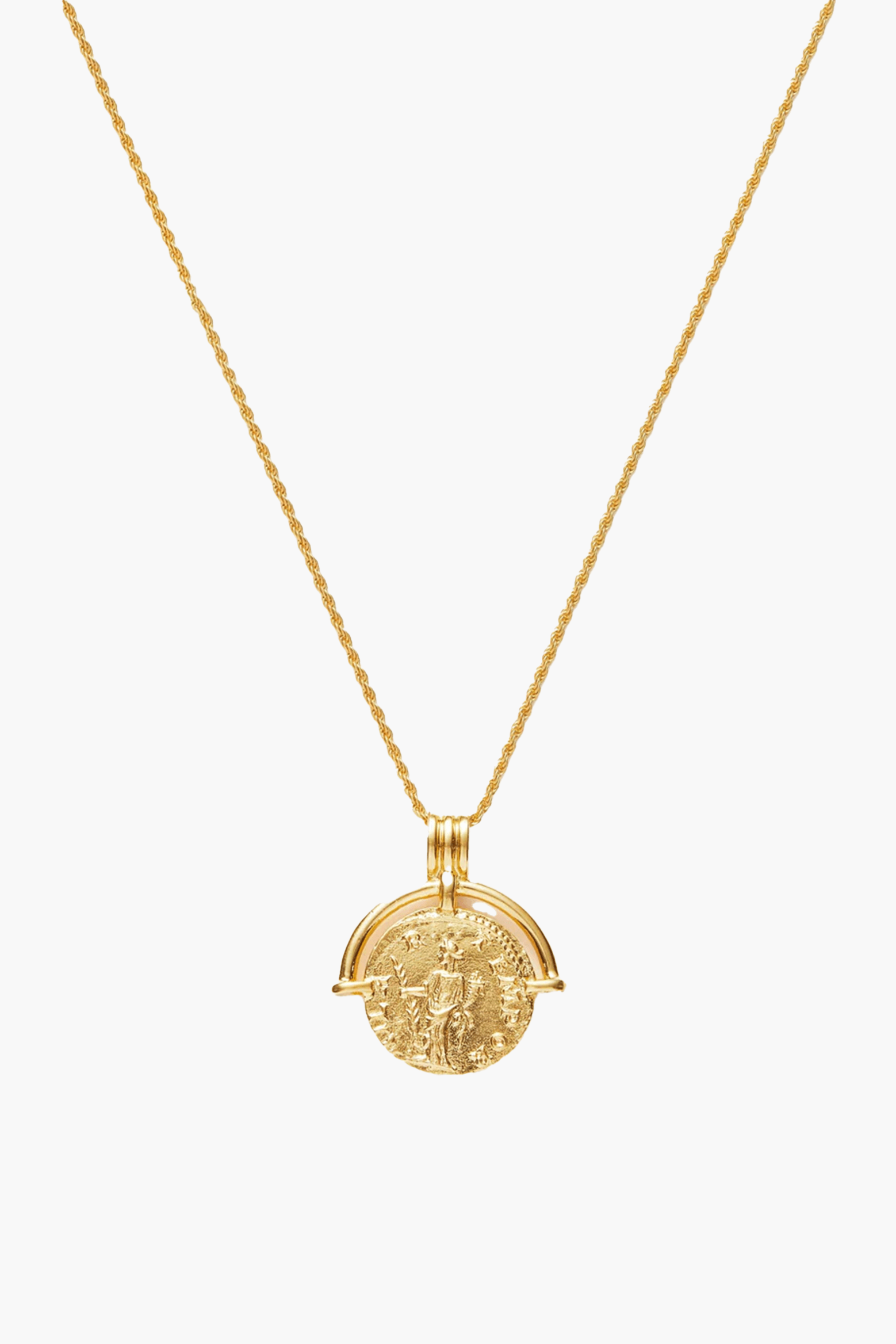 MISSOMA ROMAN ARC COIN NECKLACE | THE NEW TREND