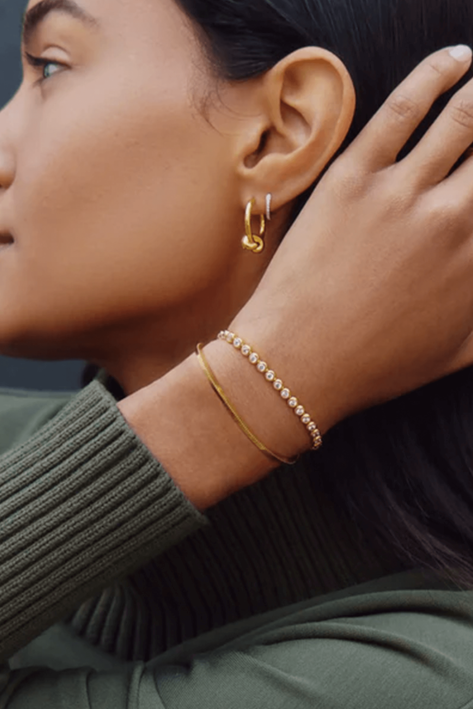 MISSOMA TENNIS ROUND BRACELET | THE NEW TREND