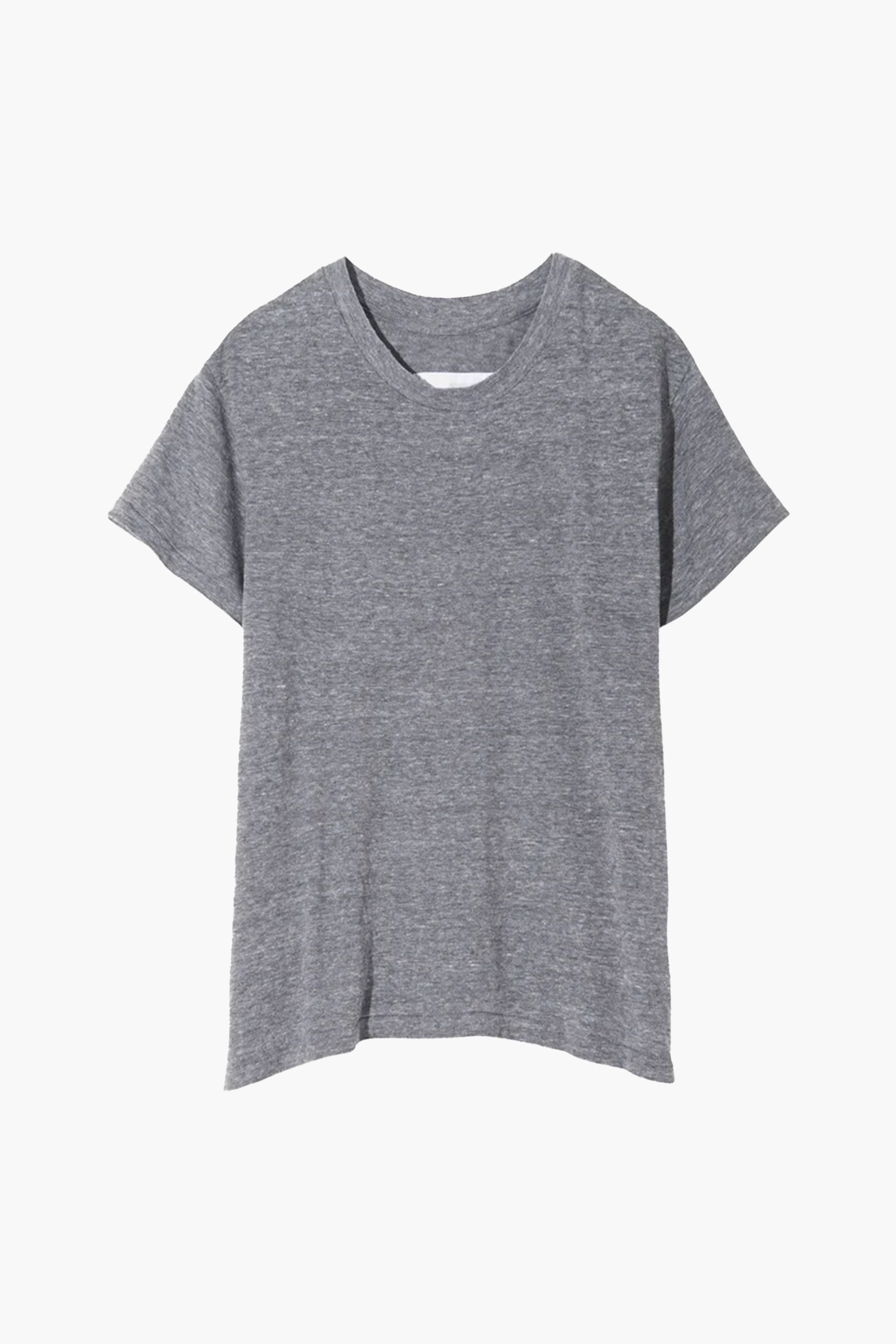 NILI LOTAN BRADY TEE IN HEATHER GREY | THE NEW TREND