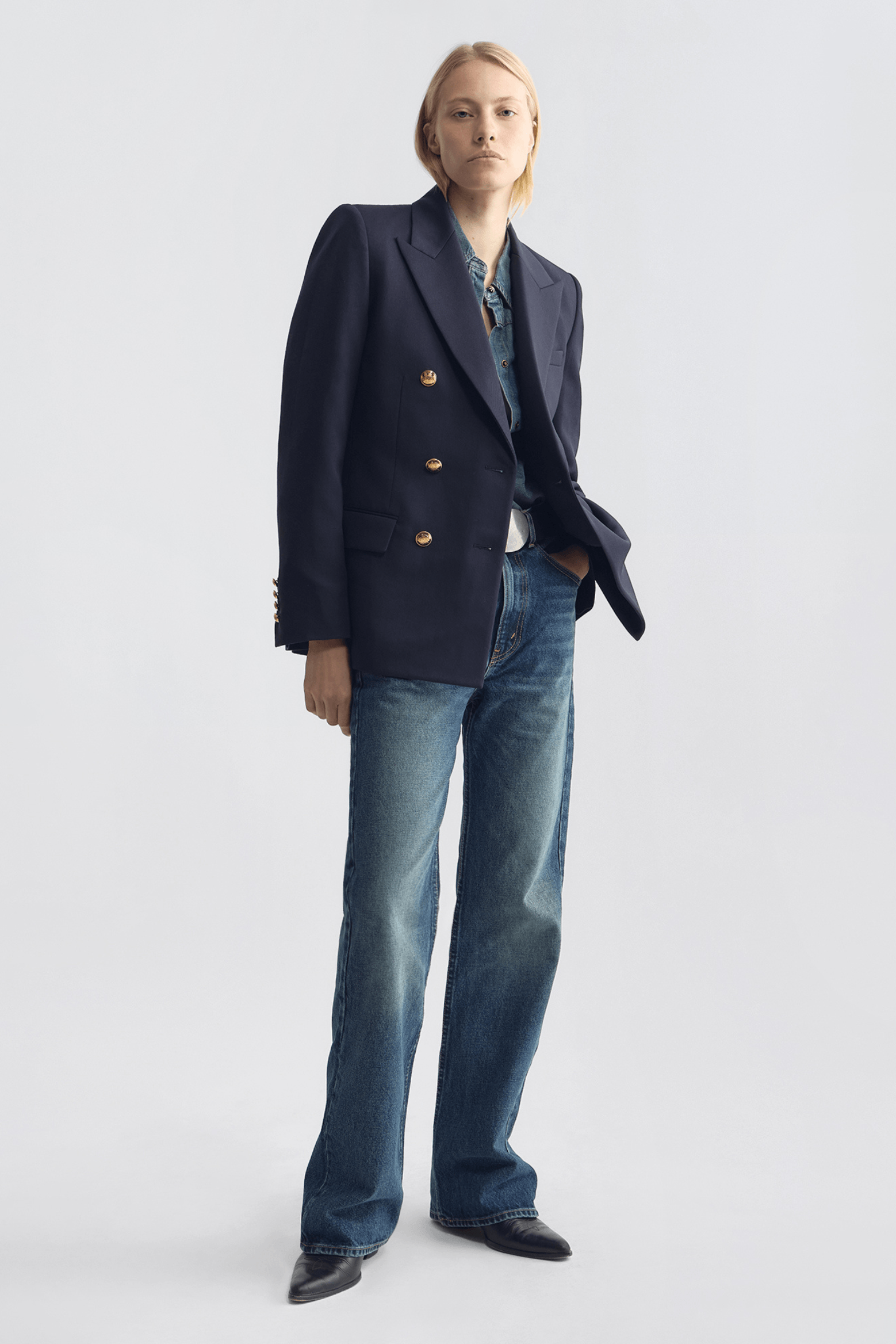 BRUNI DOUBLE BREASTED JACKET
