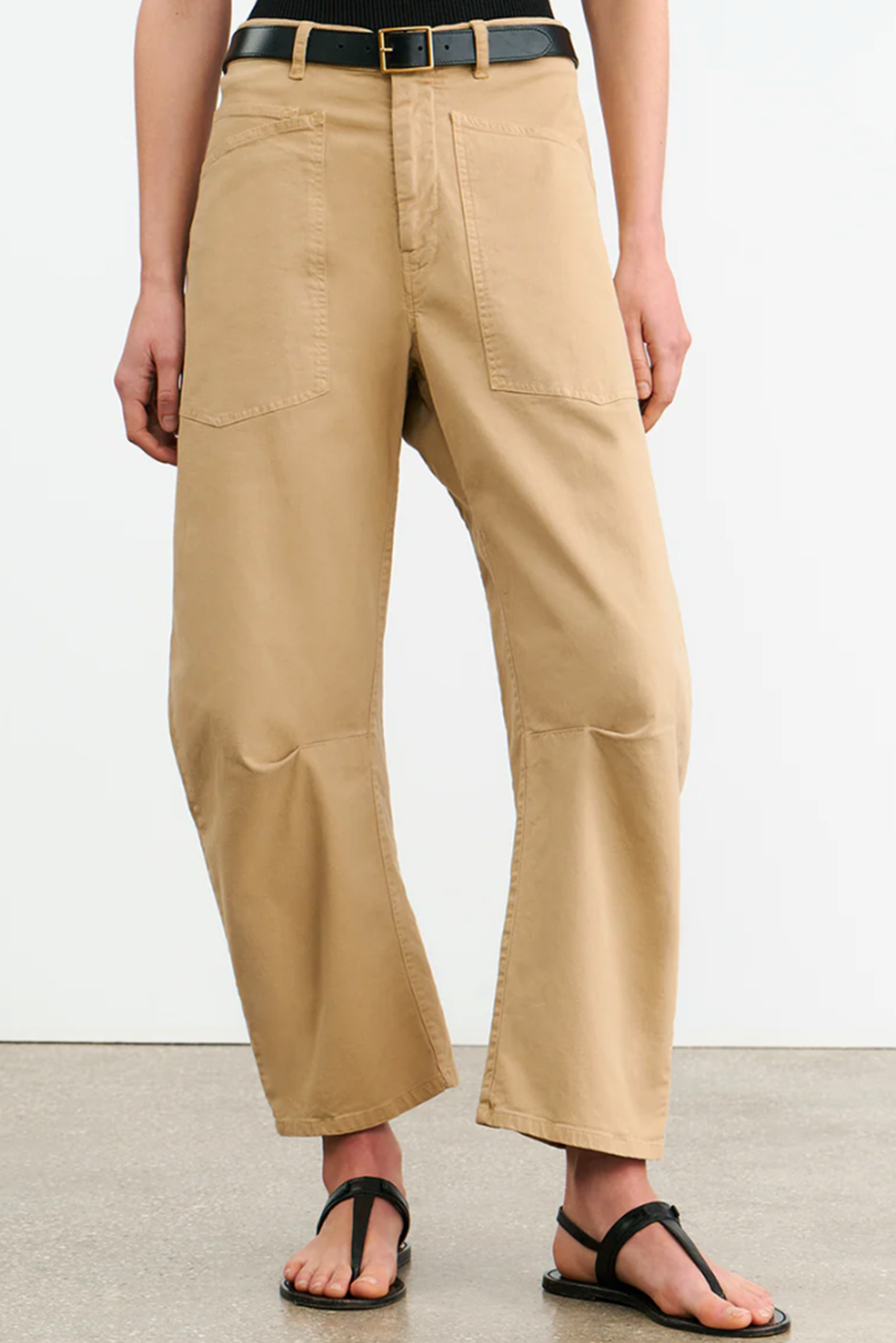 NILI LOTAN SHON PANT IN ROCK KHAKI | THE NEW TREND