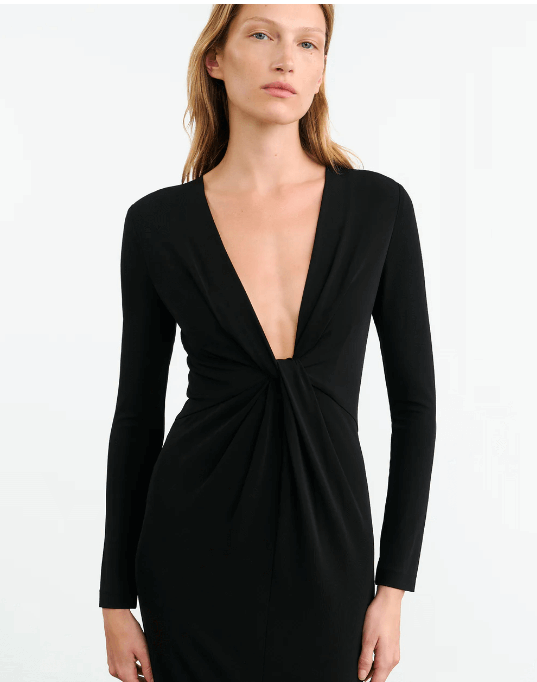 NILI LOTAN TAVI DRESS IN BLACK | THE NEW TREND
