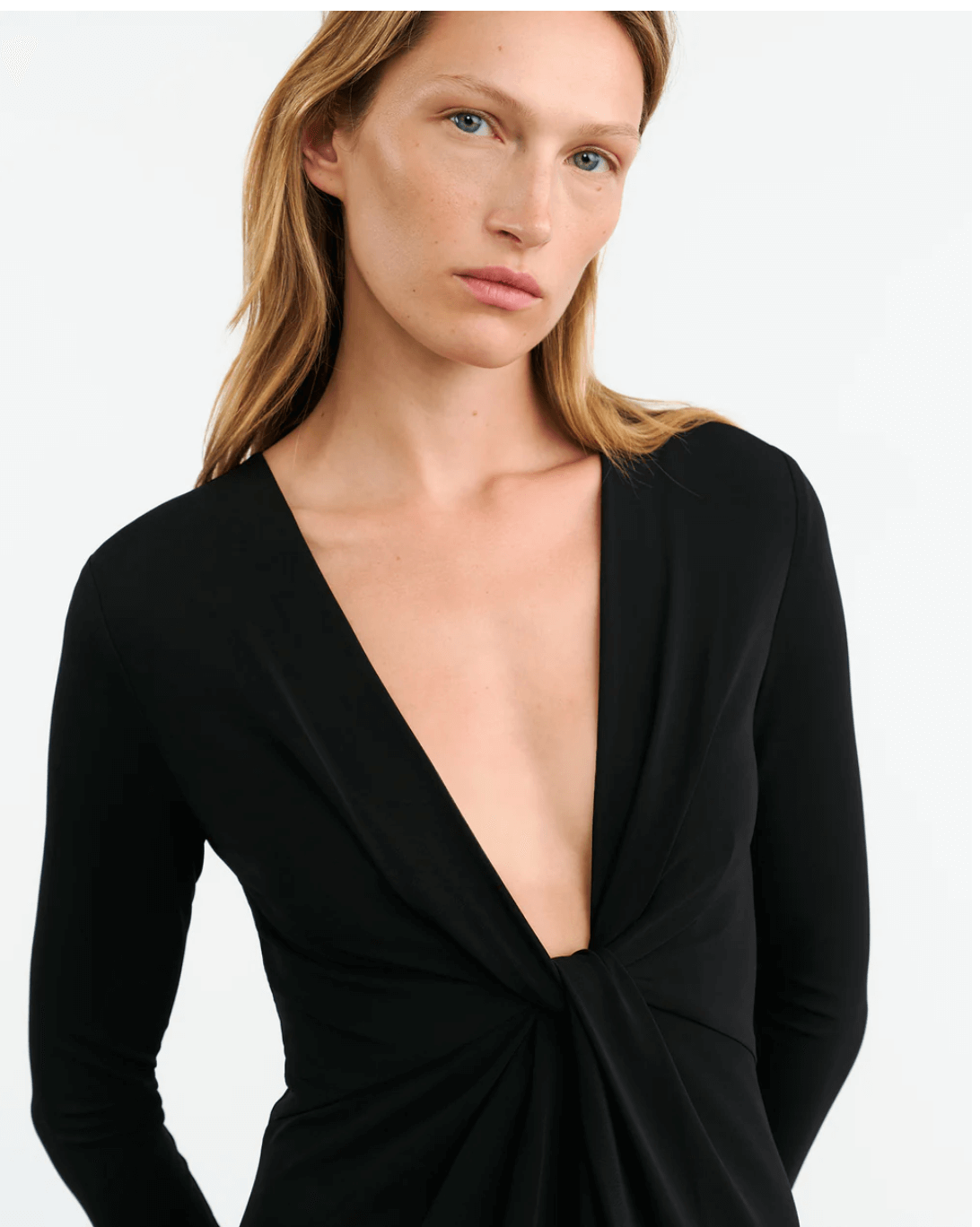NILI LOTAN TAVI DRESS IN BLACK | THE NEW TREND