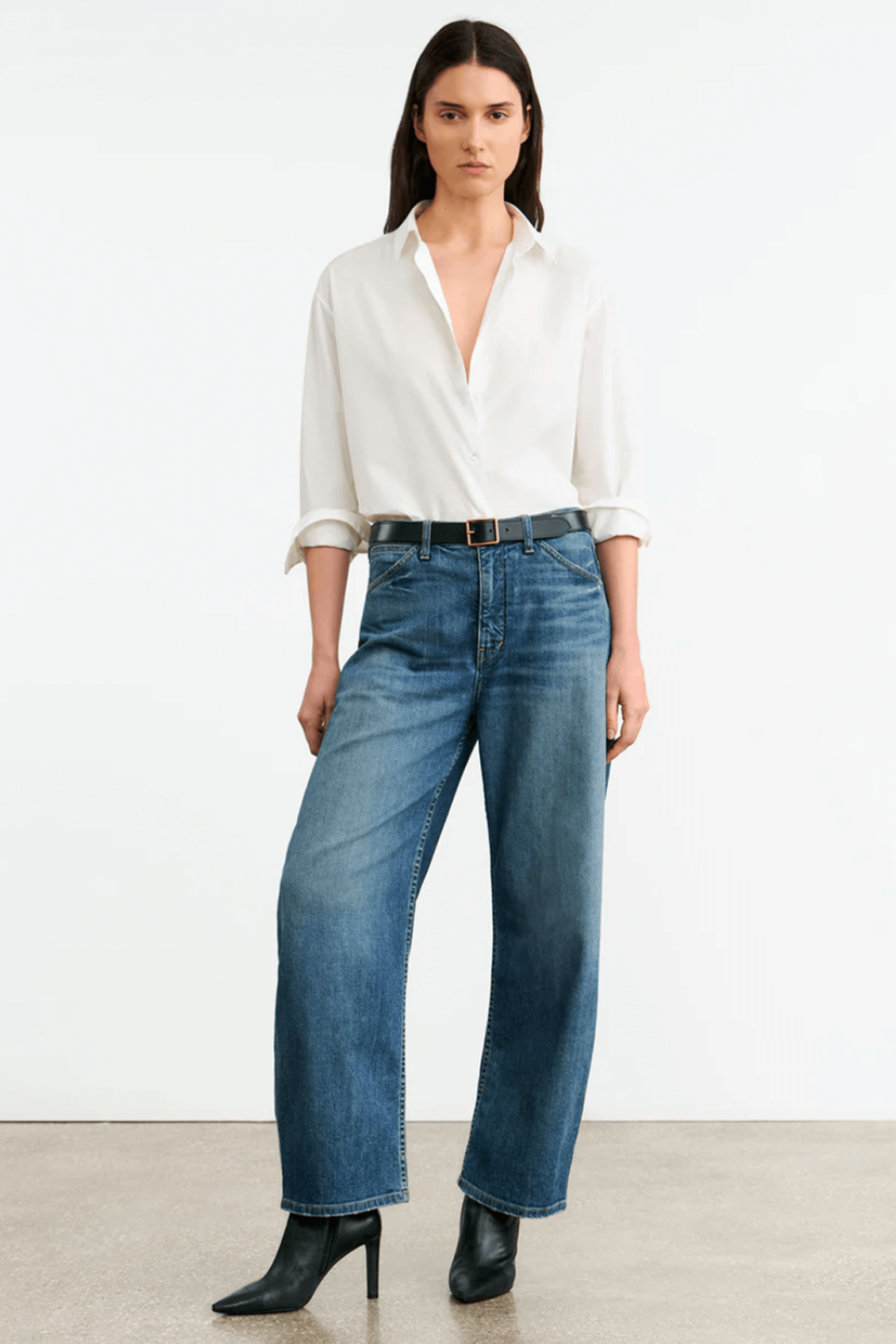 NILI LOTAN TRIBECA JEAN IN CLASSIC WASH | THE NEW TREND