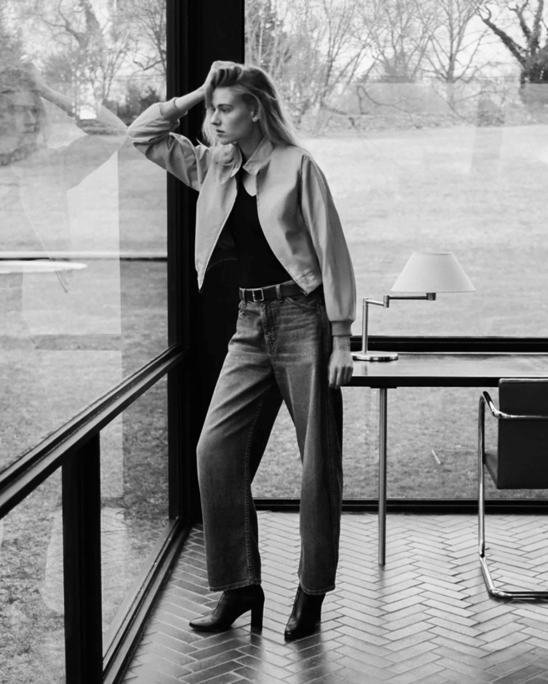 NILI LOTAN TRIBECA JEAN IN CLASSIC WASH | THE NEW TREND