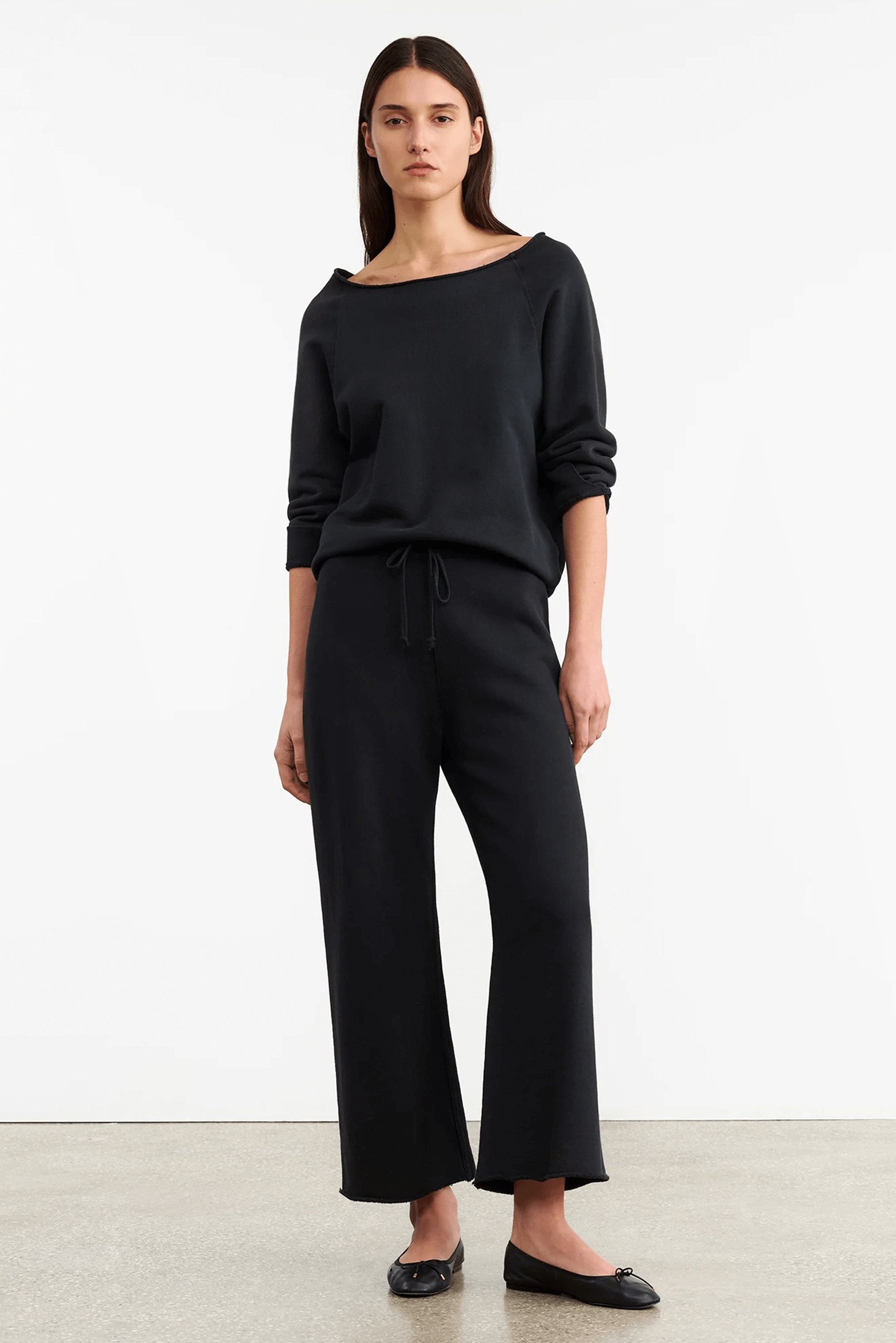 NILI LOTAN Kiki Sweatpant Black | TNT The New Trend