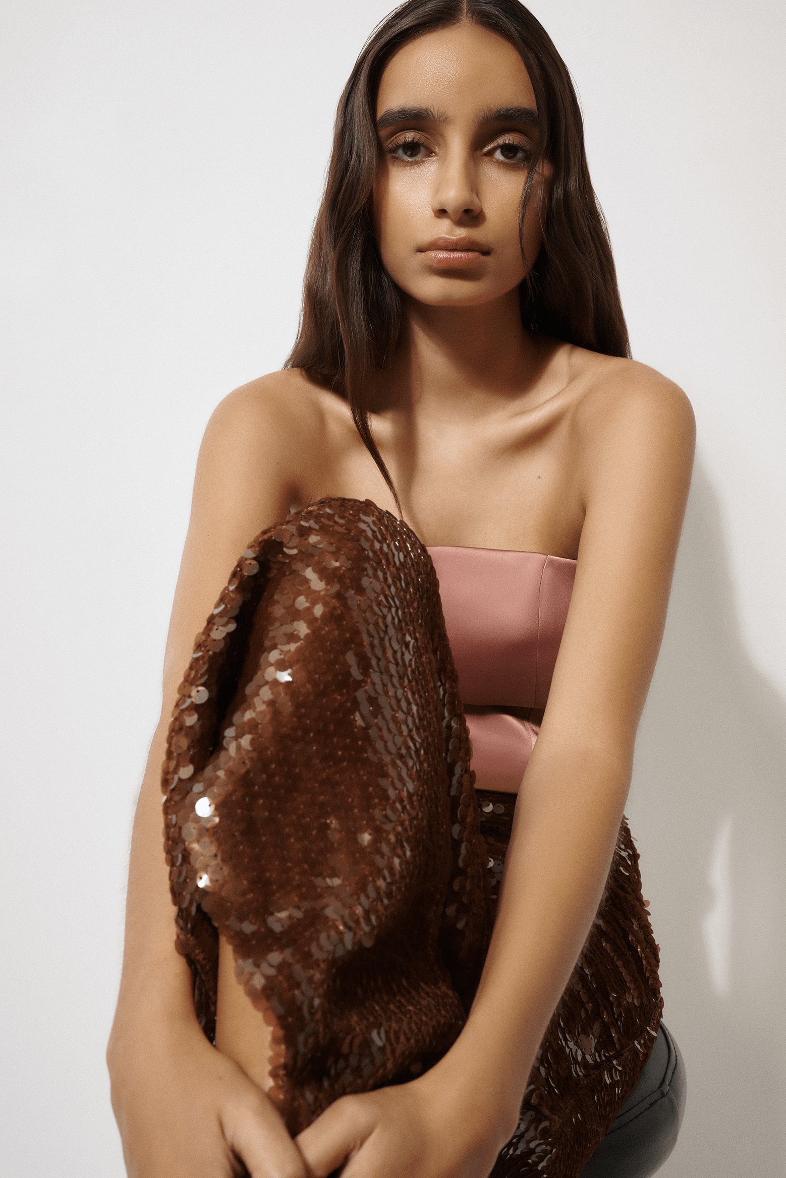 ONE OF OTHERS KENDALL SKIRT IN COFFEE | THE NEW TREND