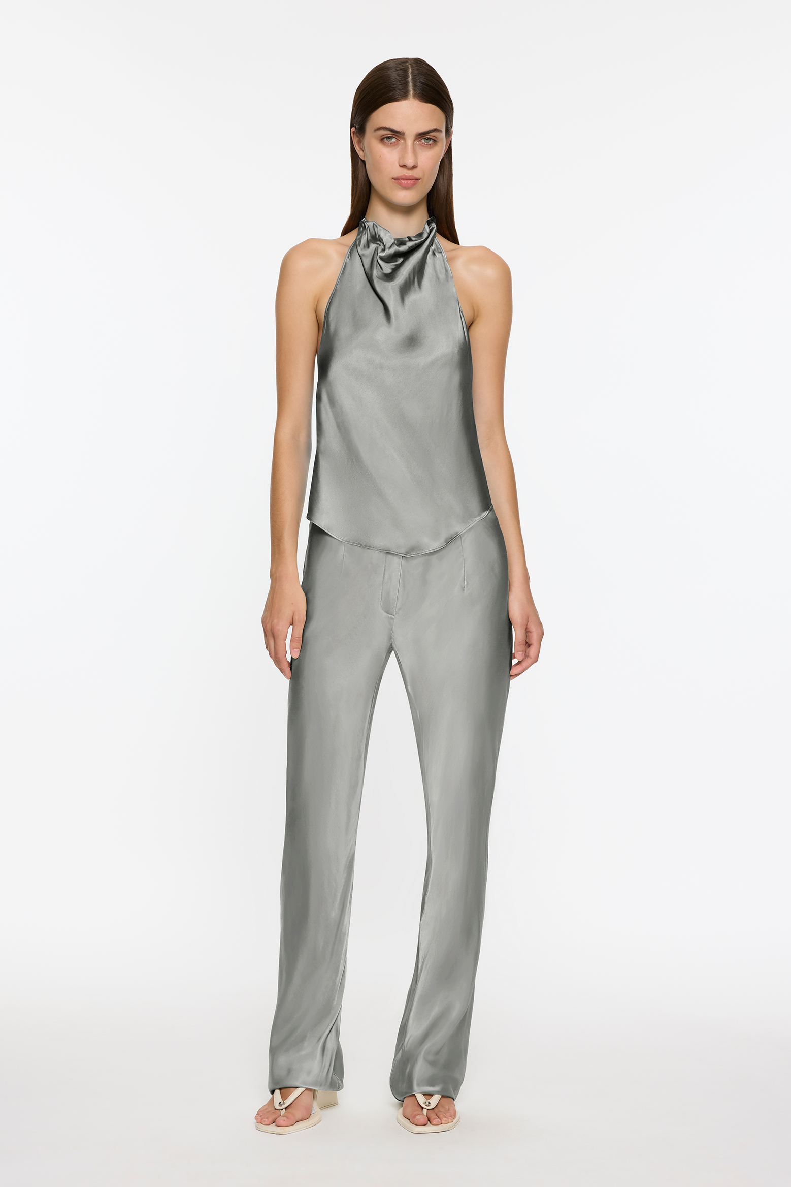 PARIS GEORGIA COCO TOP SILVER | THE NEW TREND
