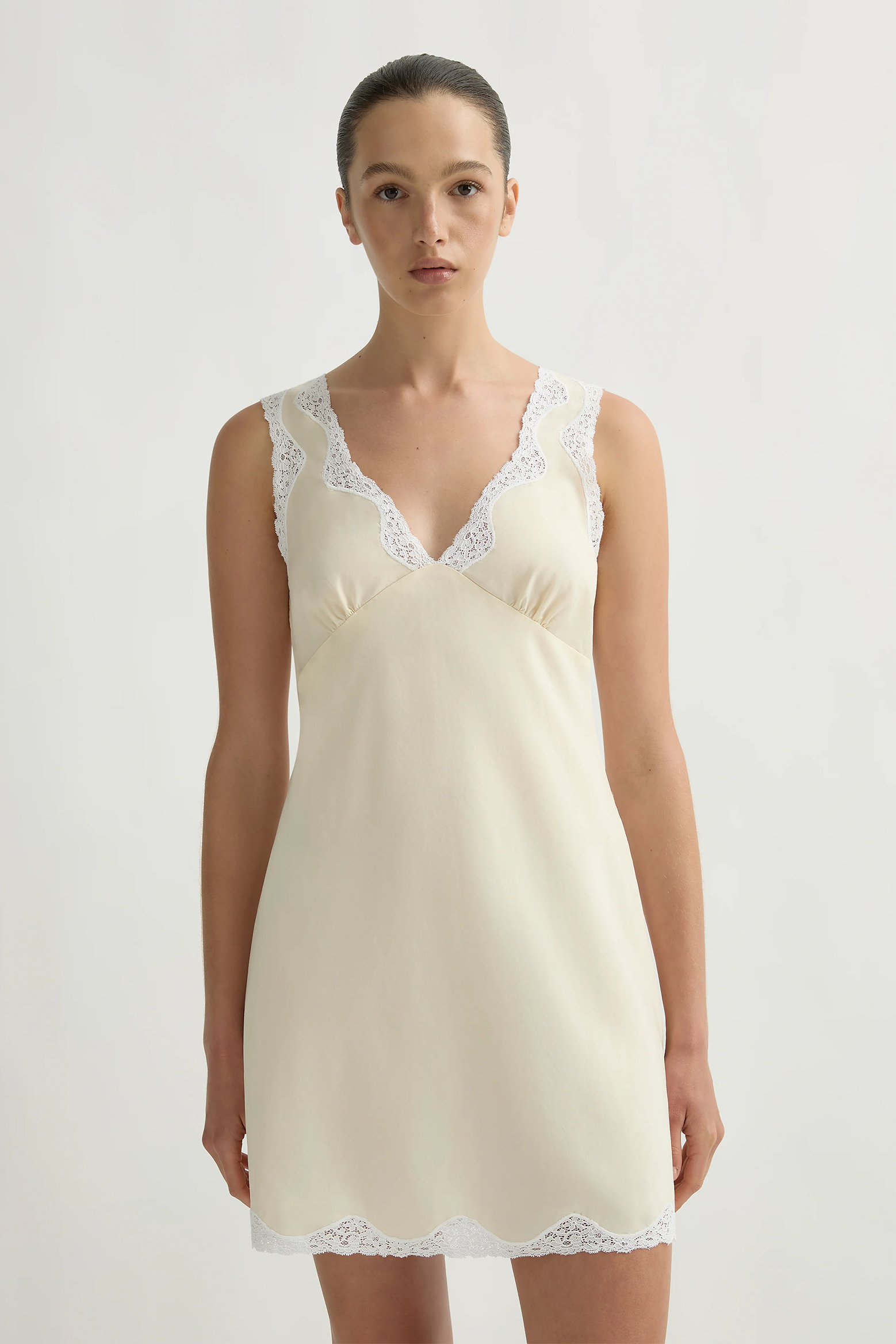 TABITHA SLIP MINI DRESS