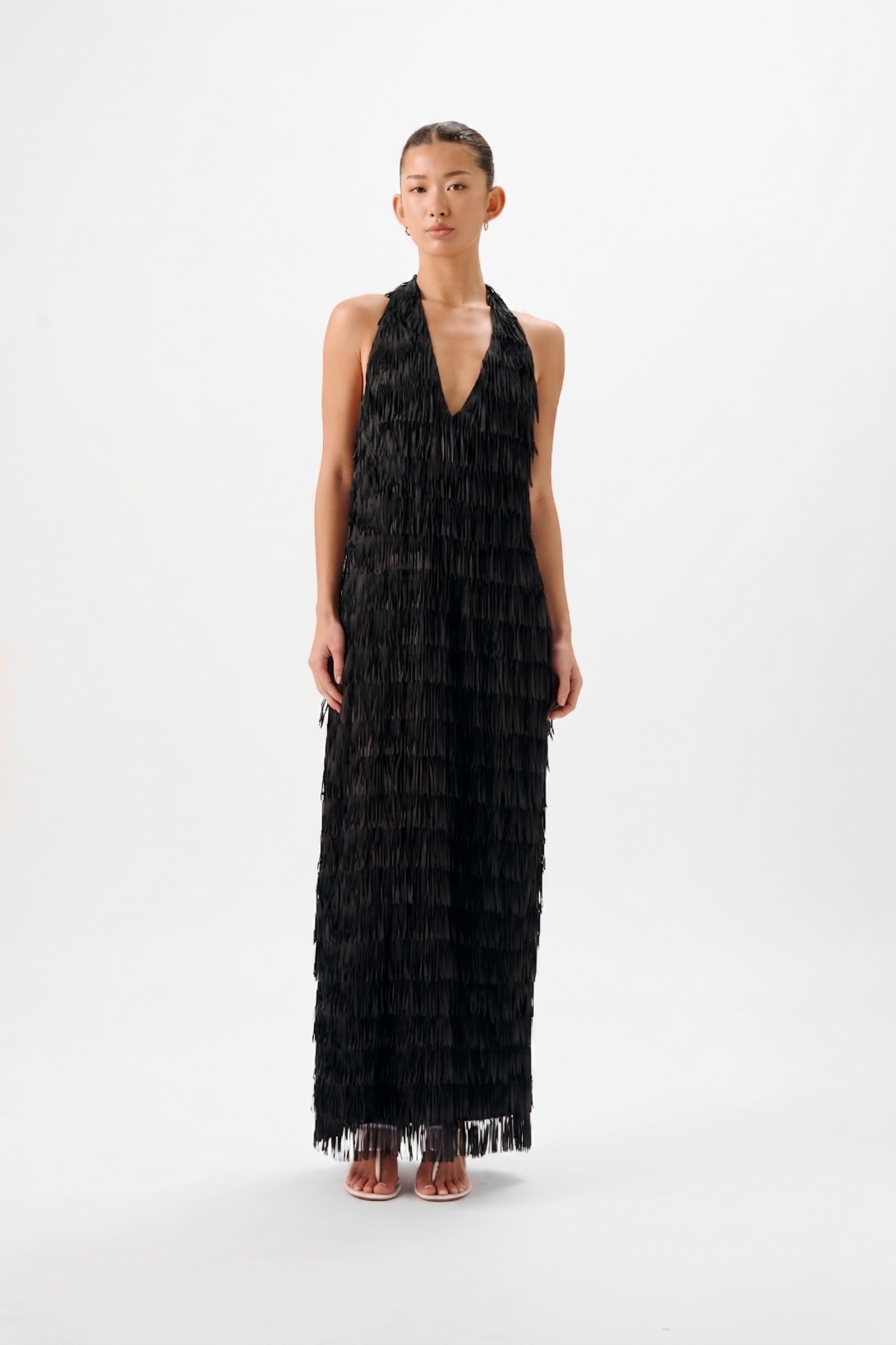 ISCHIA FRINGE DRESS