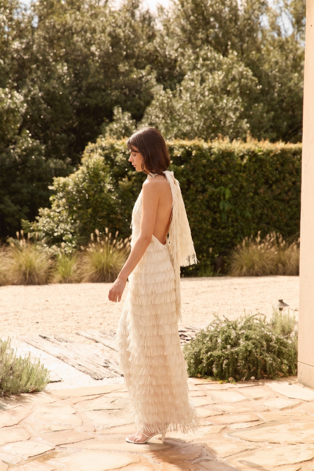 ISCHIA FRINGE DRESS