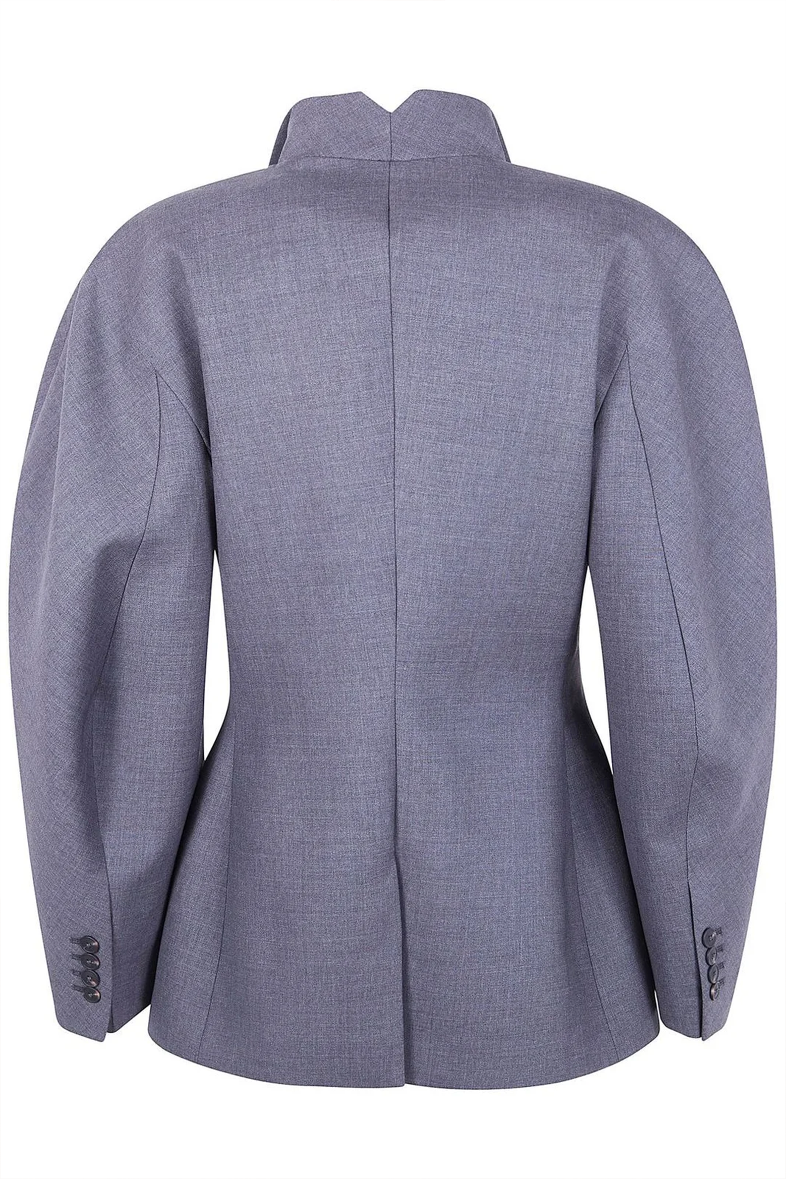 RÓHE BALLOON WAISTED BLAZER DARK GREY | THE NEW TREND