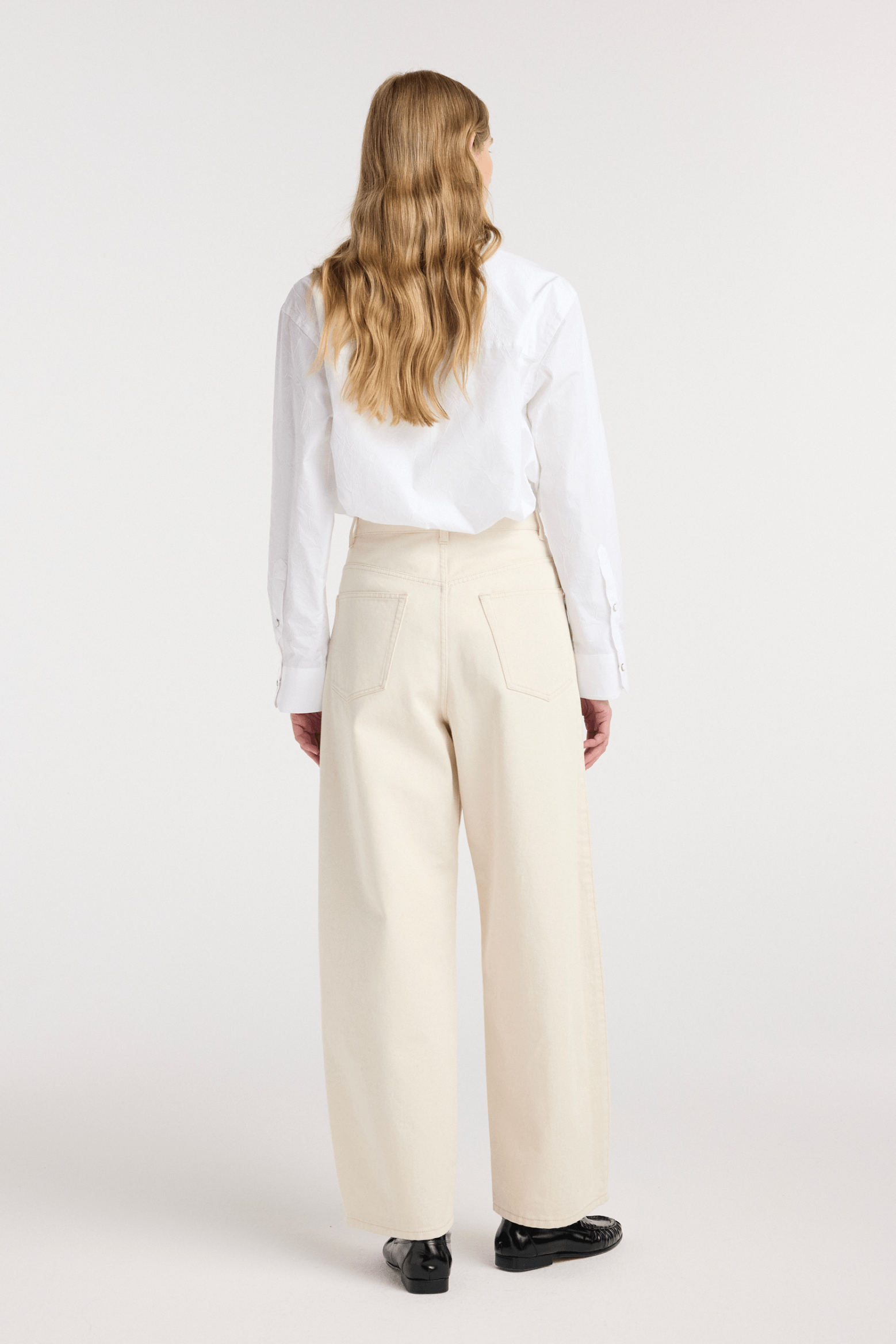 BERBER BARREL LEG DENIM