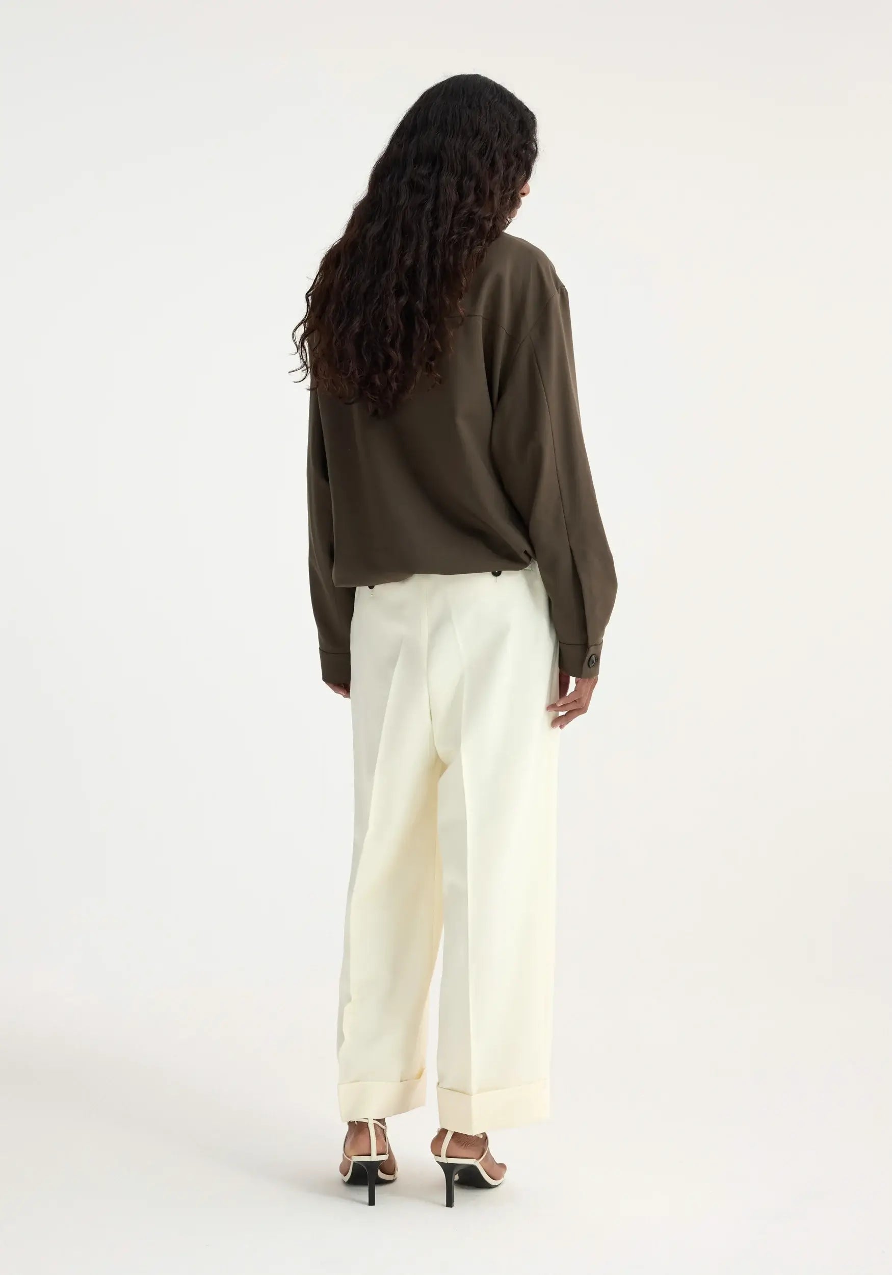ROHÉ BLOUSON JACKET IN EARTH TONE | THE NEW TREND