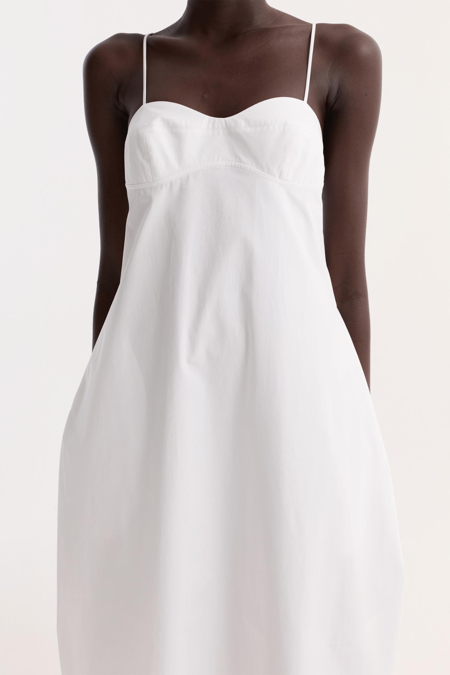 BUSTIER VOLUME DRESS