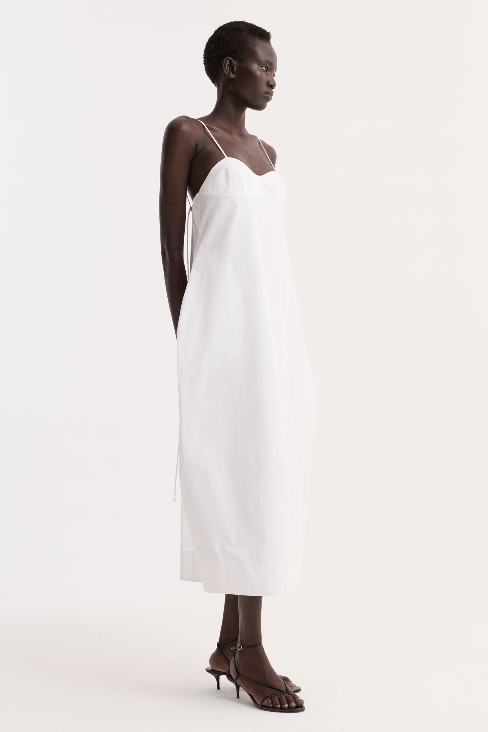 BUSTIER VOLUME DRESS