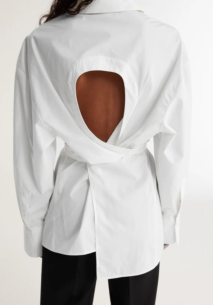 RÓHE DECONSTRUCTED POPLIN SHIRT | THE NEW TREND