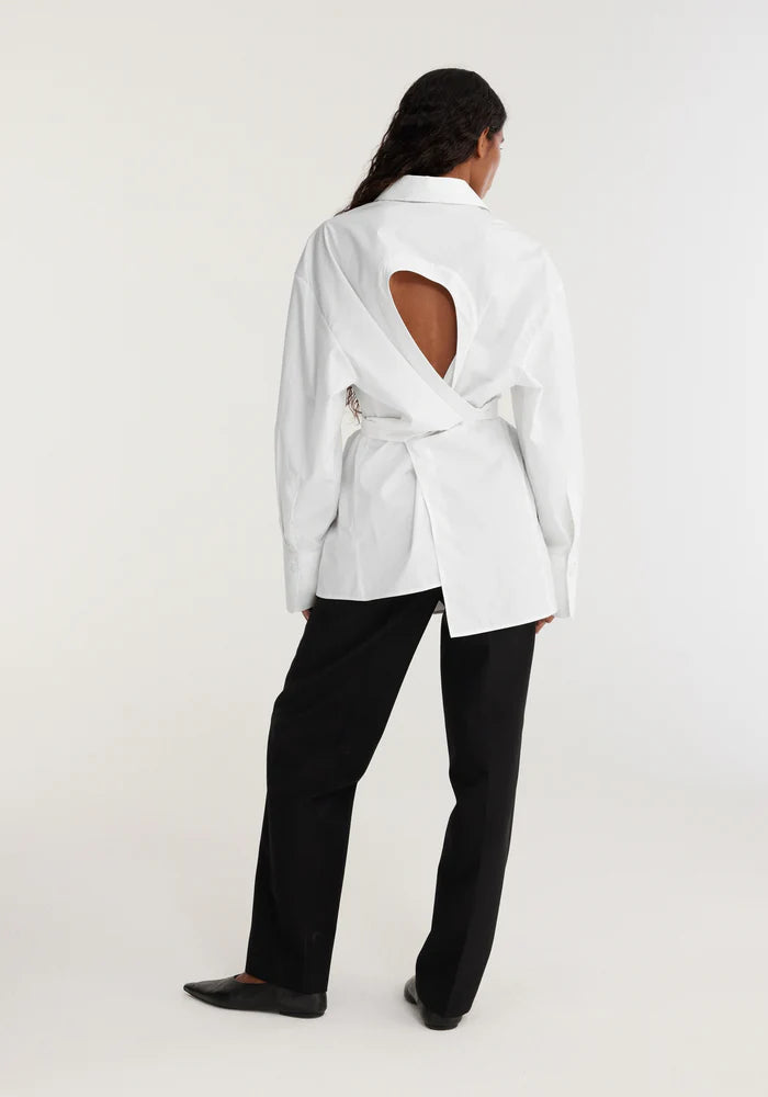 RÓHE DECONSTRUCTED POPLIN SHIRT | THE NEW TREND