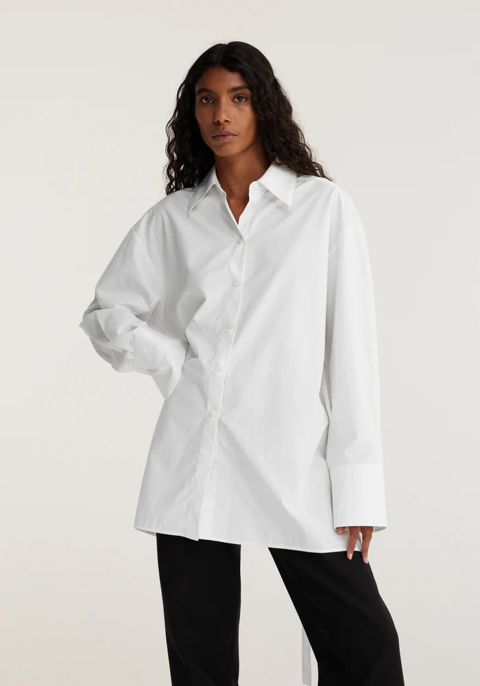 DECONSTRUCTED POPLIN SHIRT