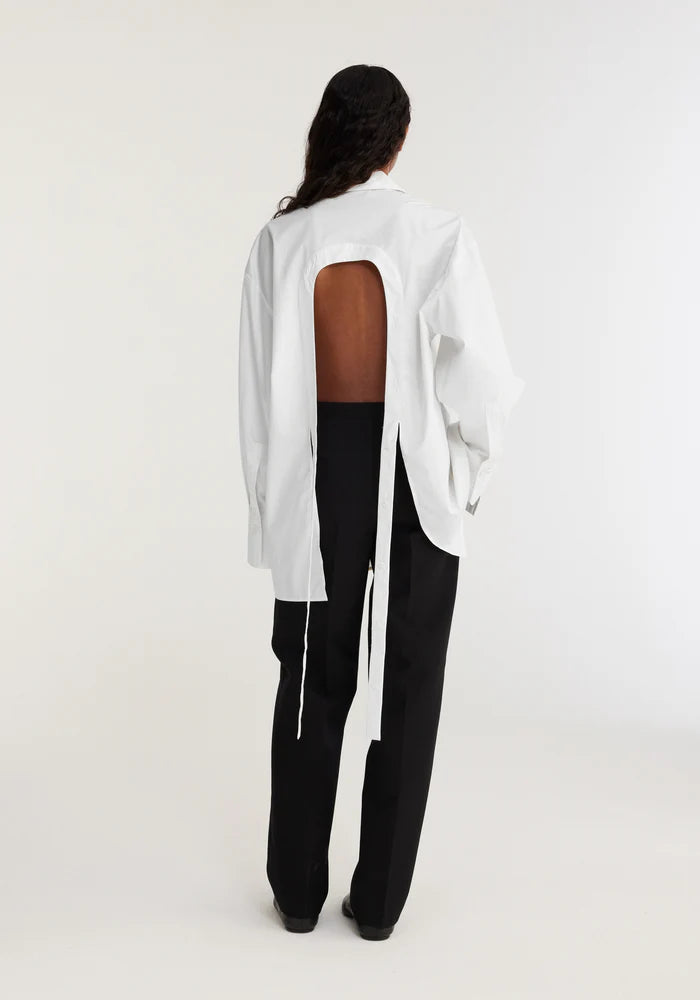 RÓHE DECONSTRUCTED POPLIN SHIRT | THE NEW TREND