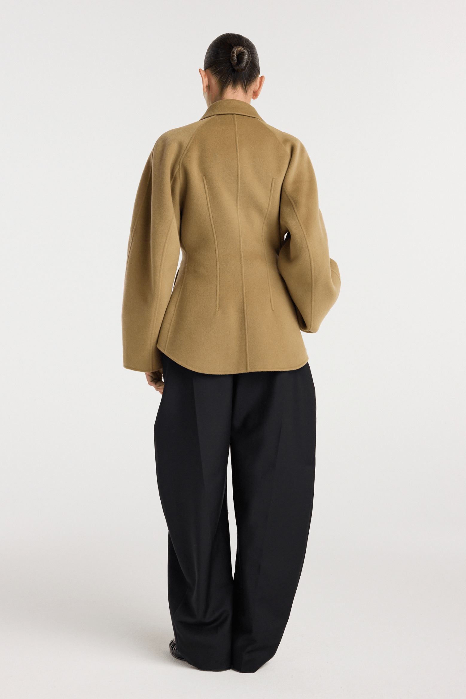 DOUBLE-FACED SCULPTURAL JACKET