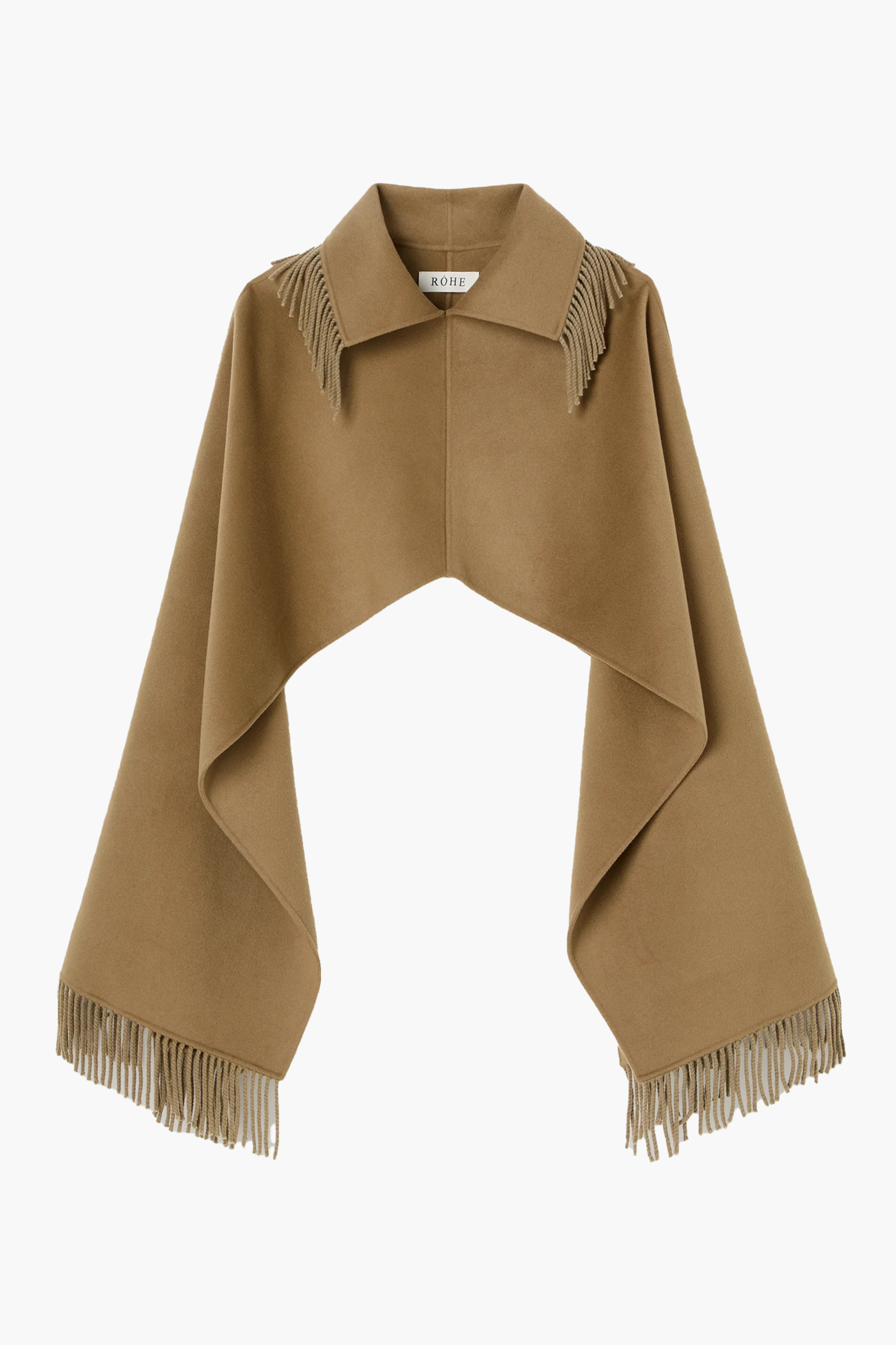 ROHE FRINGE SCARF PONCHO | THE NEW TREND