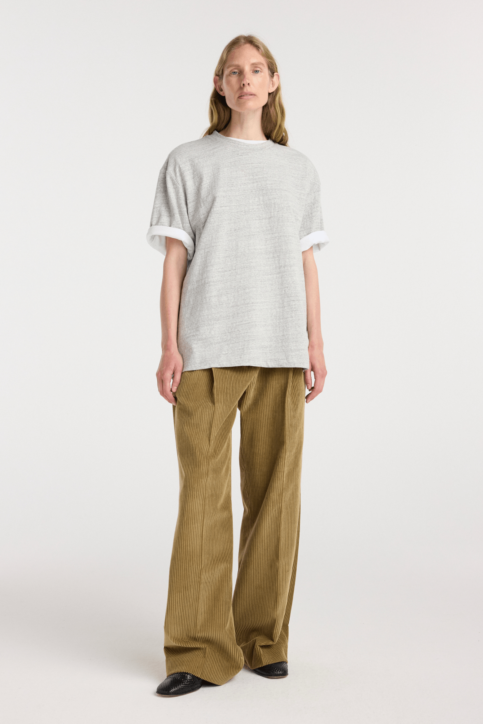 JAPANESE MOULINE JERSEY T-SHIRT