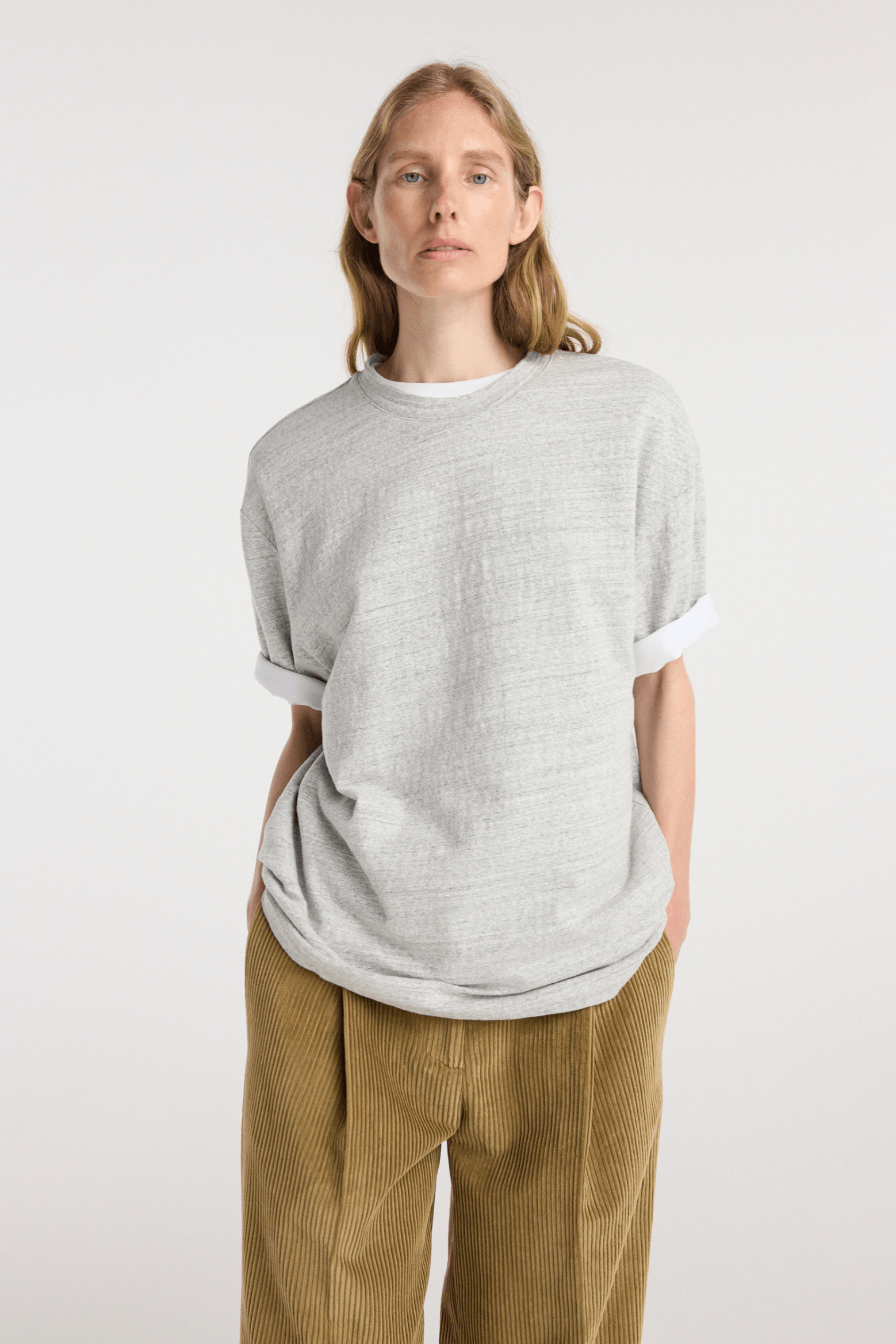 JAPANESE MOULINE JERSEY T-SHIRT