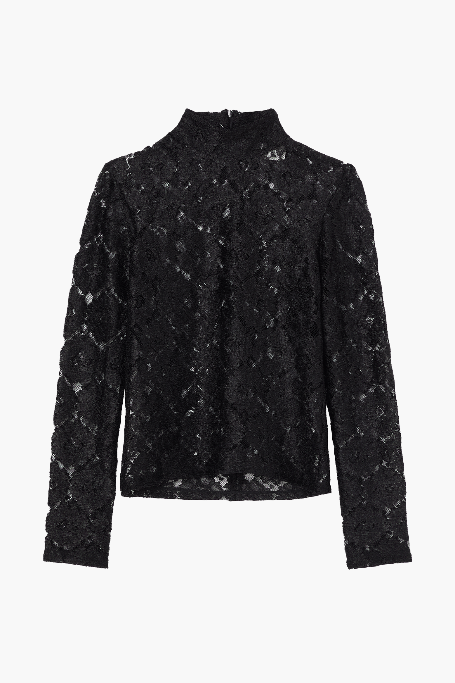 RÓHE LACE TURTLENECK TOP | THE NEW TREND