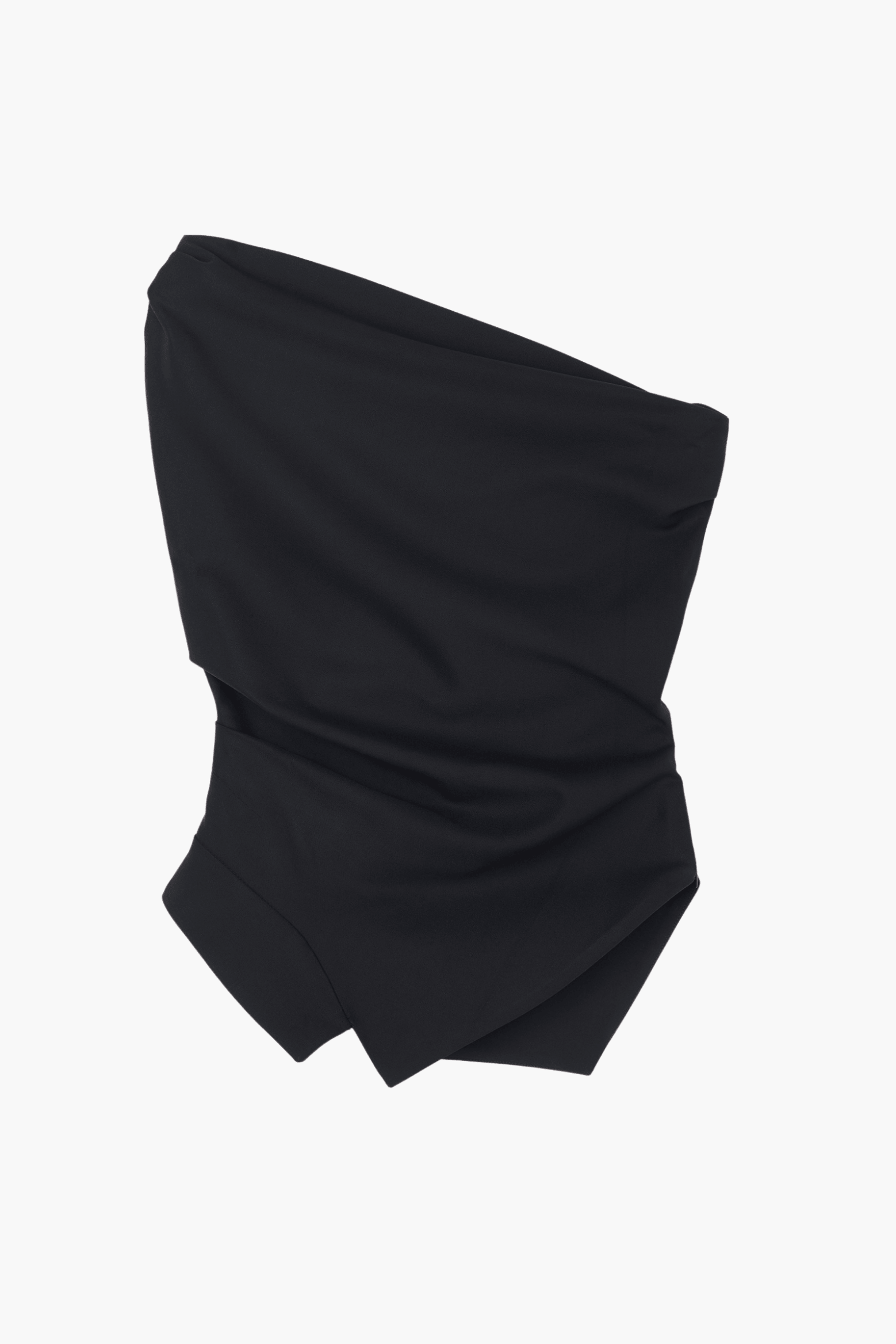 OFF SHOULDER LAPEL TOP
