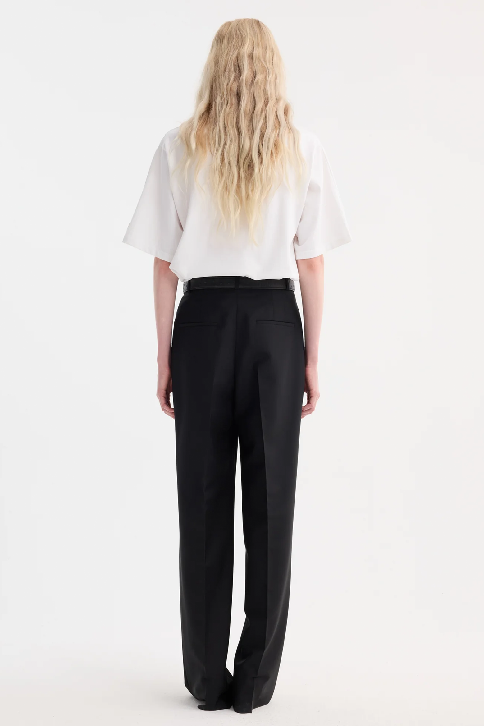 RÓHE OVERSIZED COTTON T-SHIRT IN OPTIC WHITE | THE NEW TREND